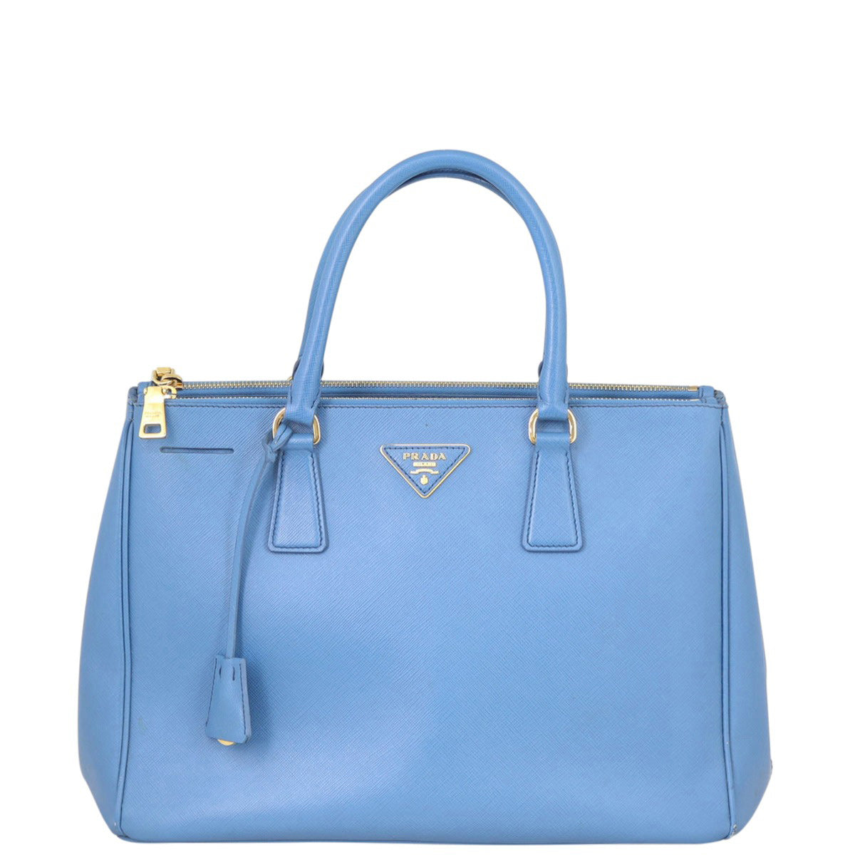 Prada Saffiano Lux Galleria Double Zip Tote Medium