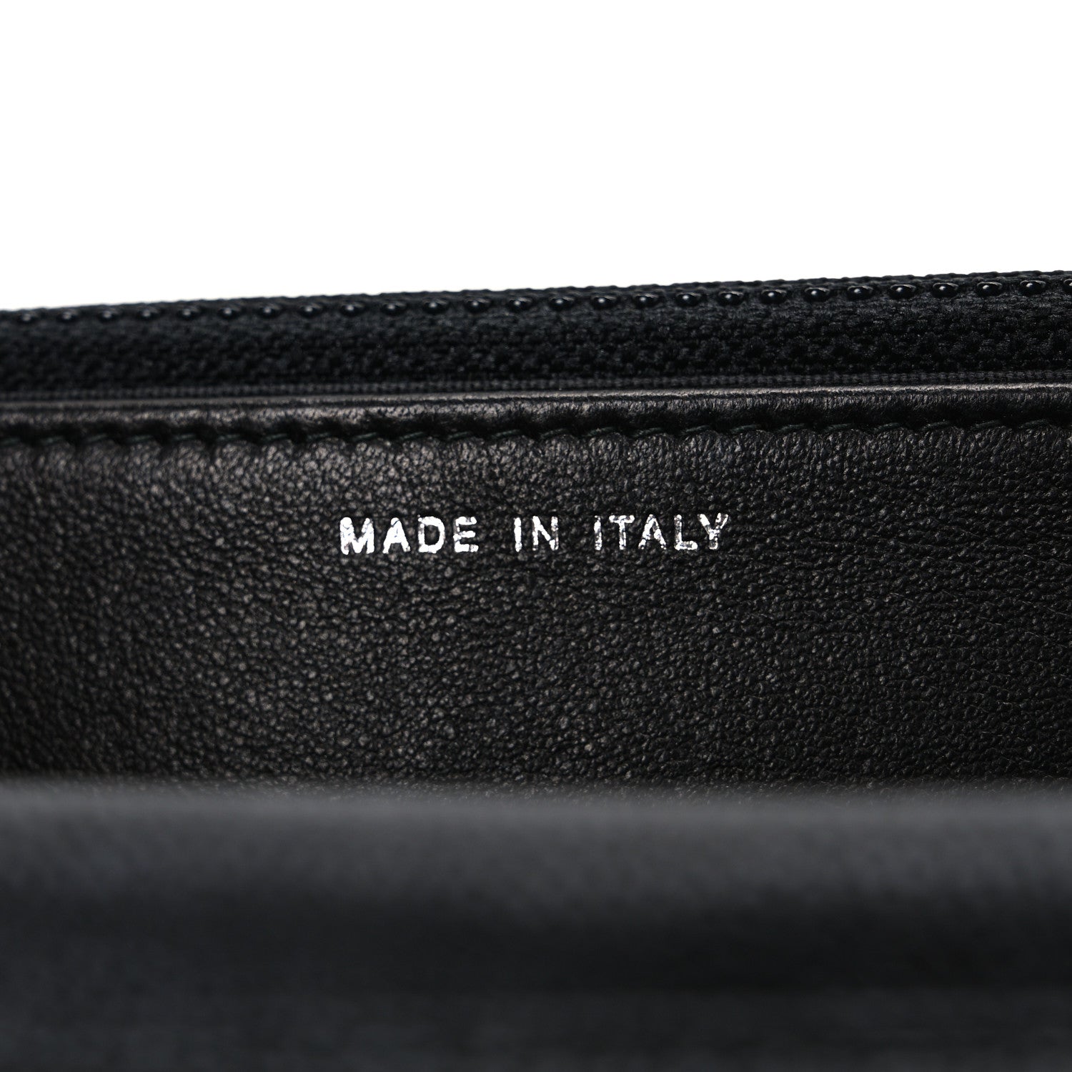 Caviar Quilted Boy Wallet On Chain WOC Black