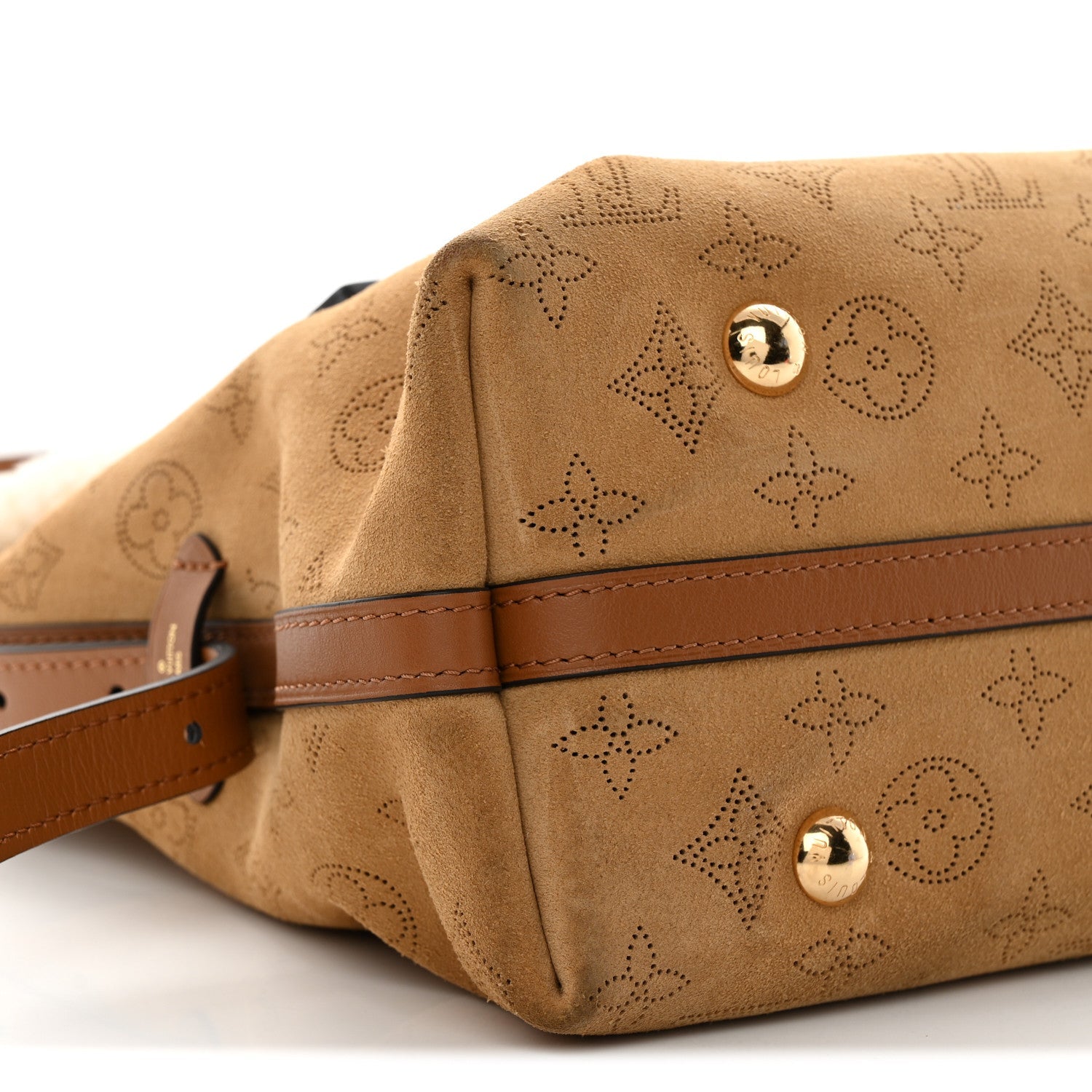Suede Mahina CarryAll PM Beige