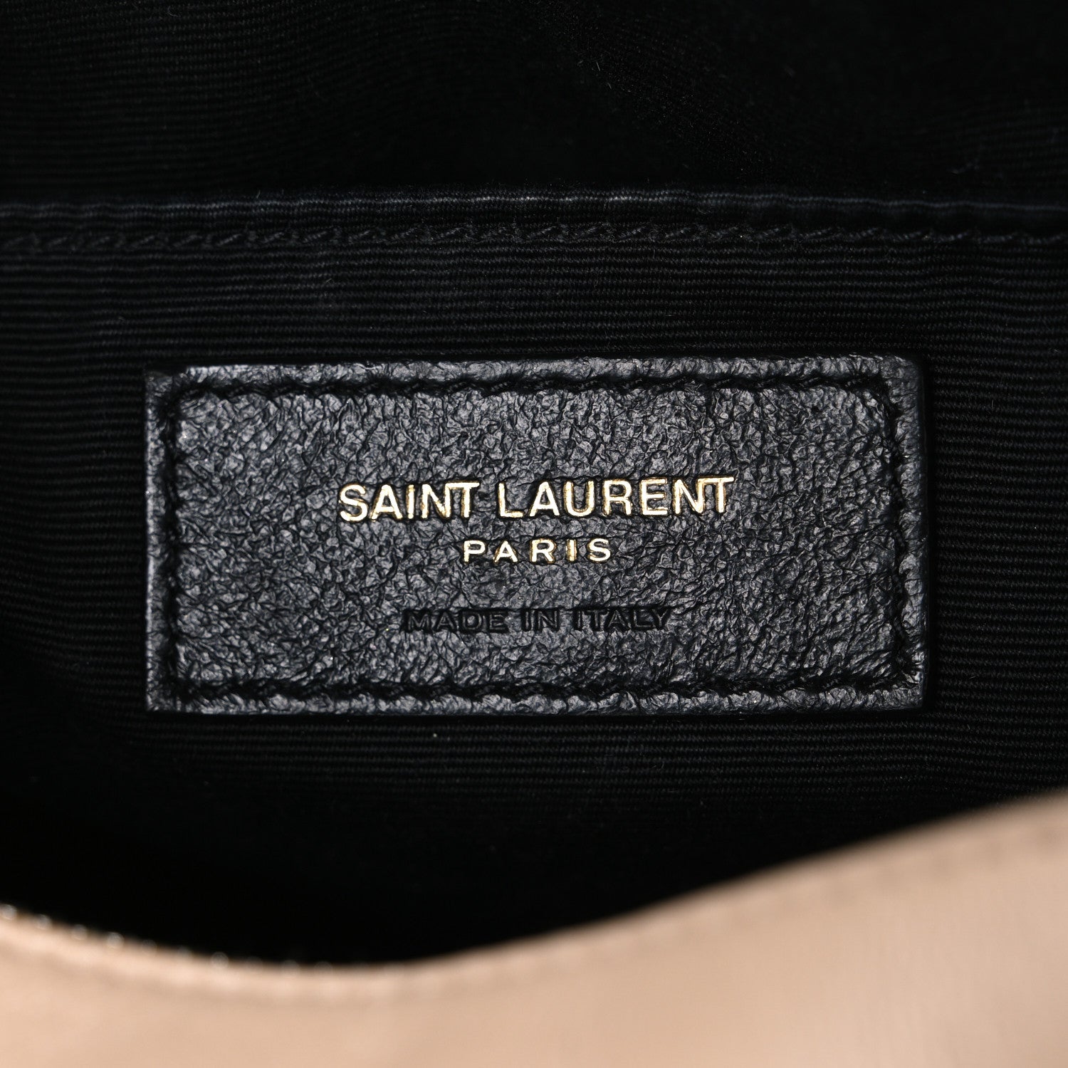 Calfskin Matelasse Monogram Lou Camera Bag Dark Beige