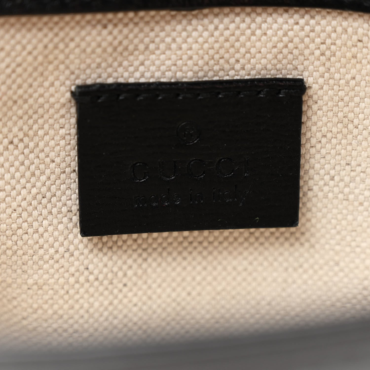 Azalea Calfskin Web Mini Horsebit 1955 Shoulder Bag Black