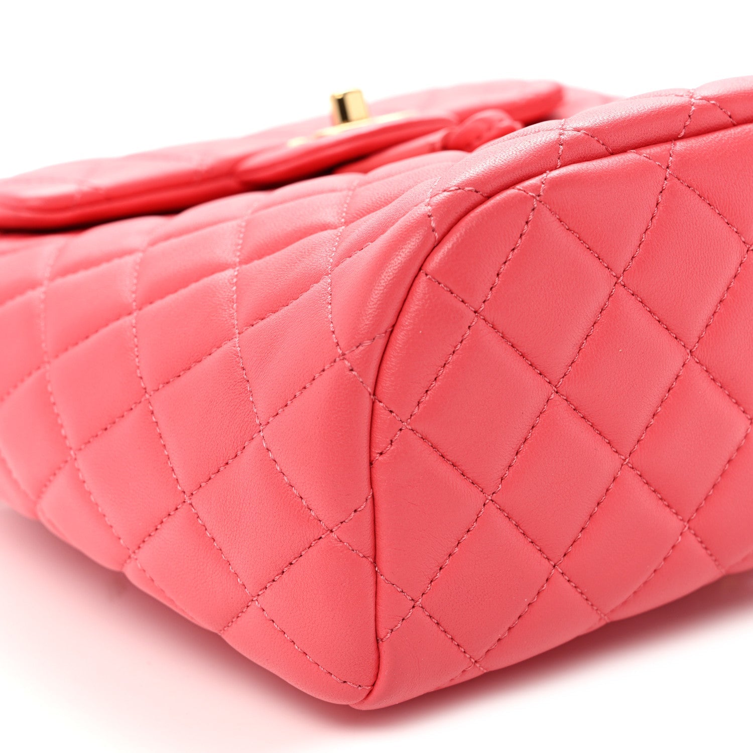 Lambskin Quilted Mini Urban Spirit Backpack Pink