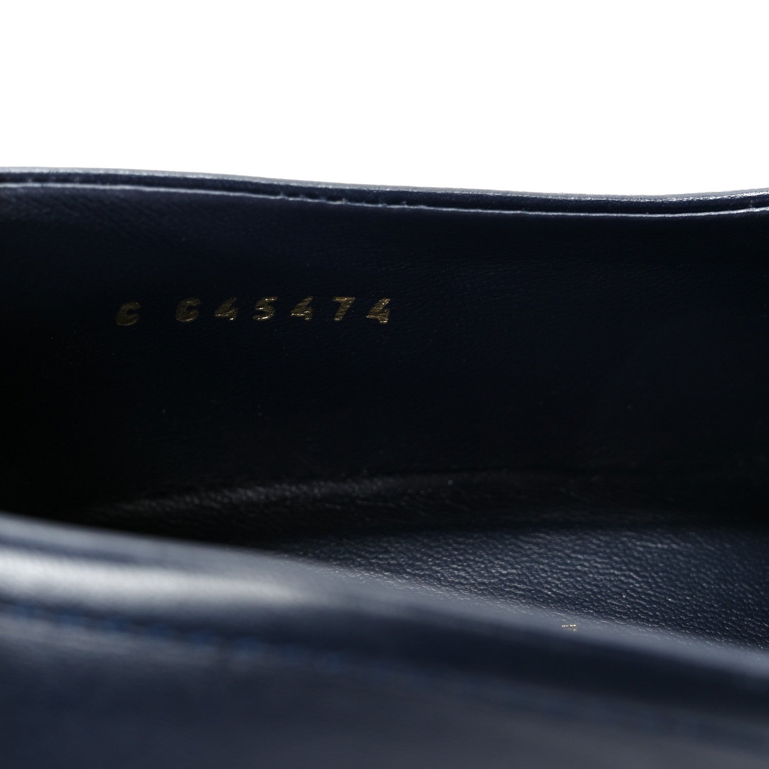 Lambskin Quilted CC Turnlock Loafers 39.5 Navy
