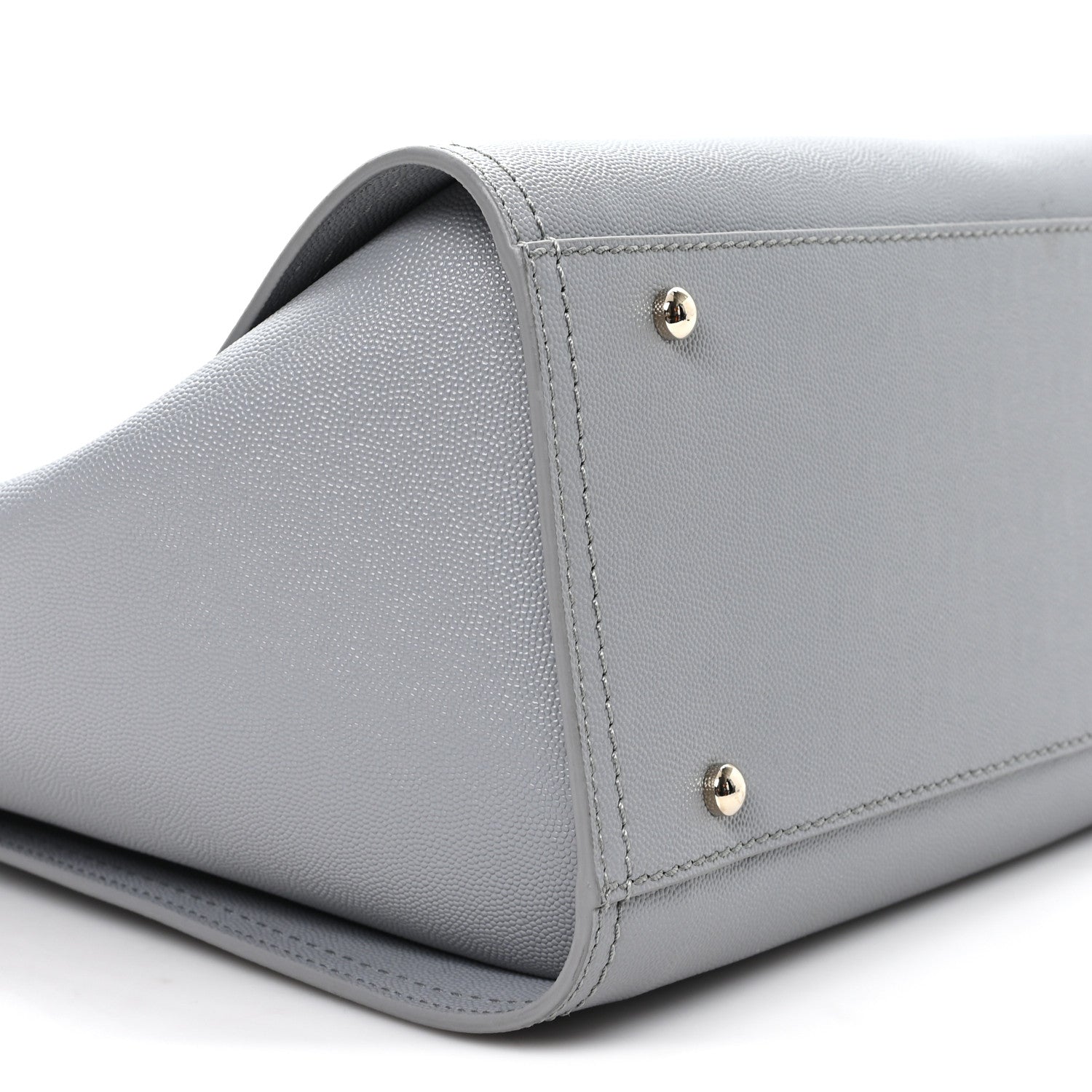 Caviar Studded Small Deauville Tote Grey