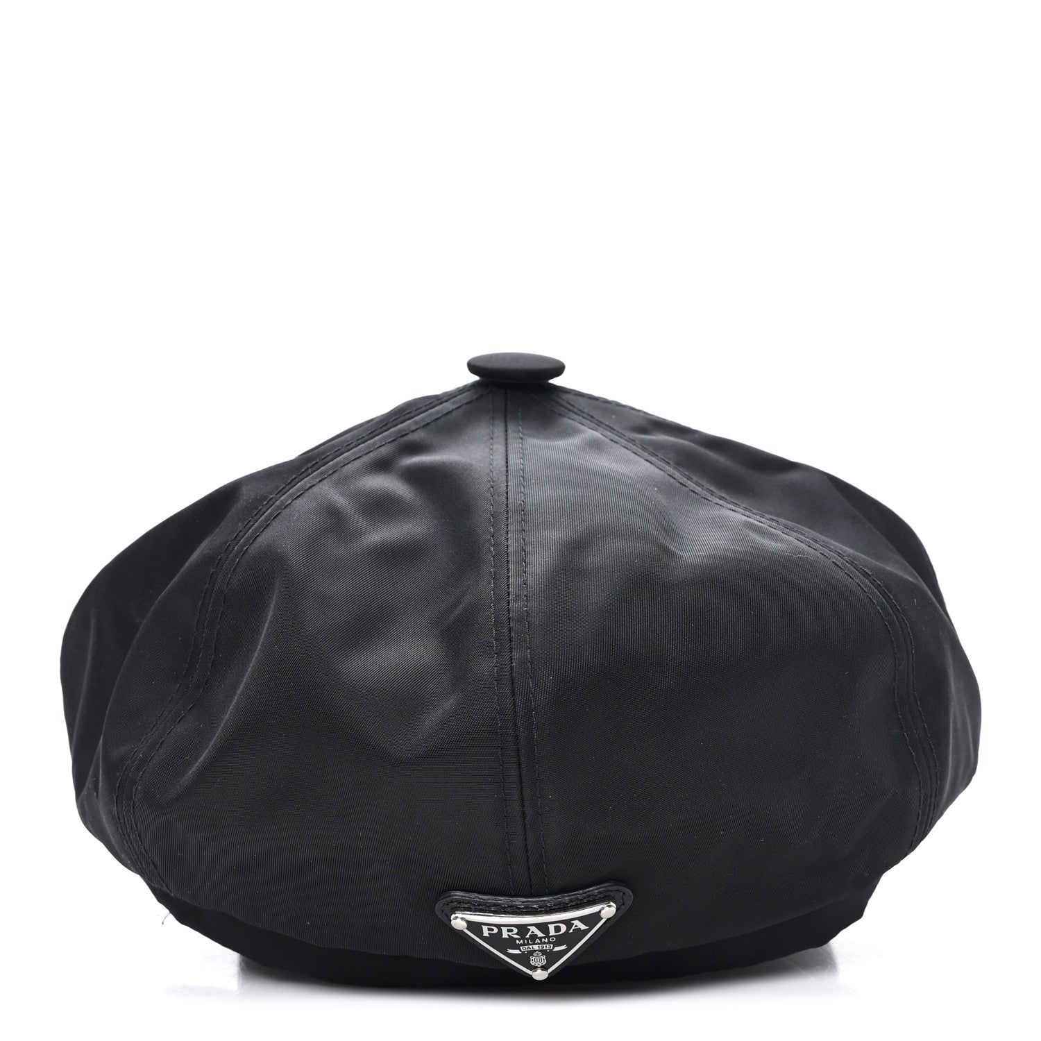 Re-Nylon Newsboy Hat S Black