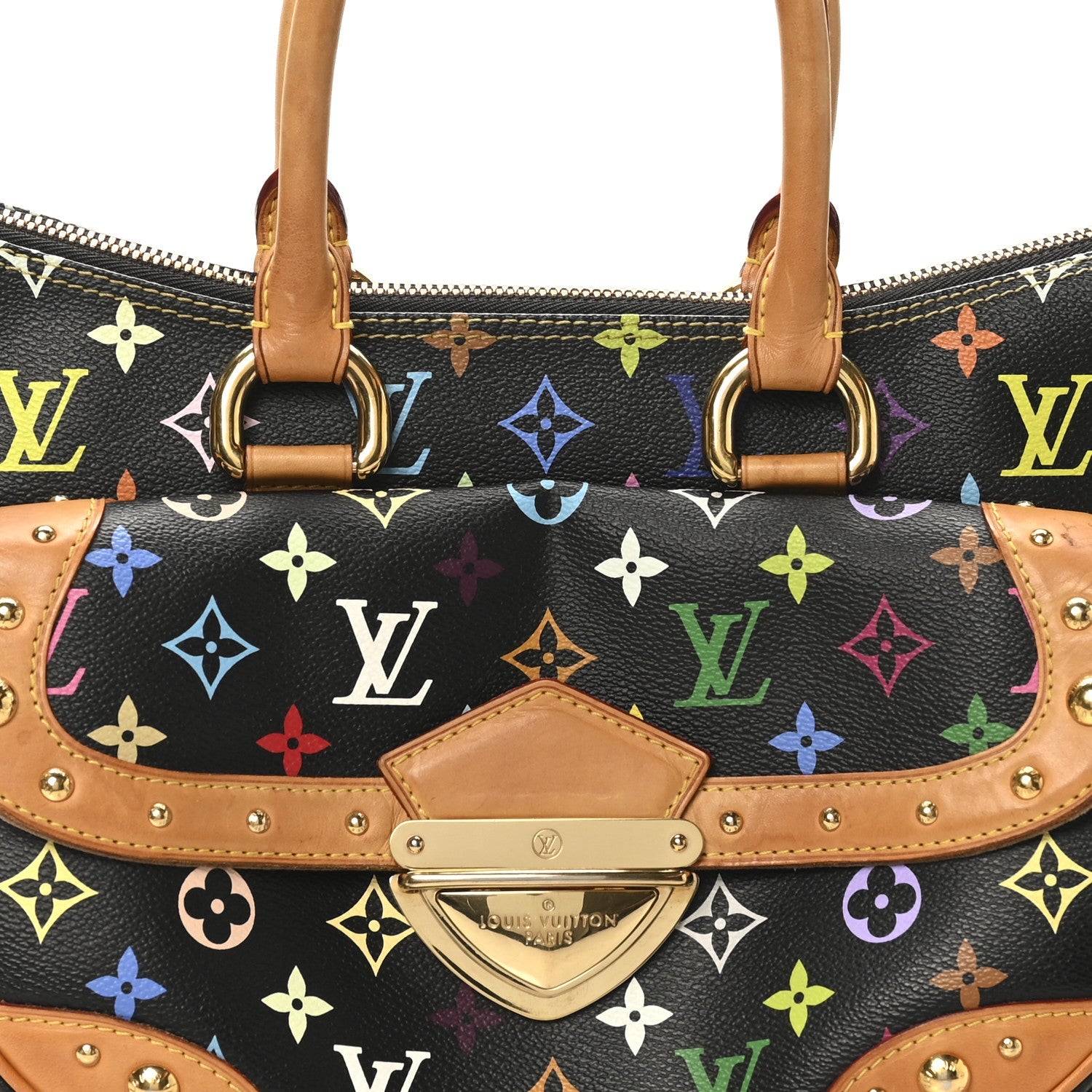 Monogram Multicolor Rita Black