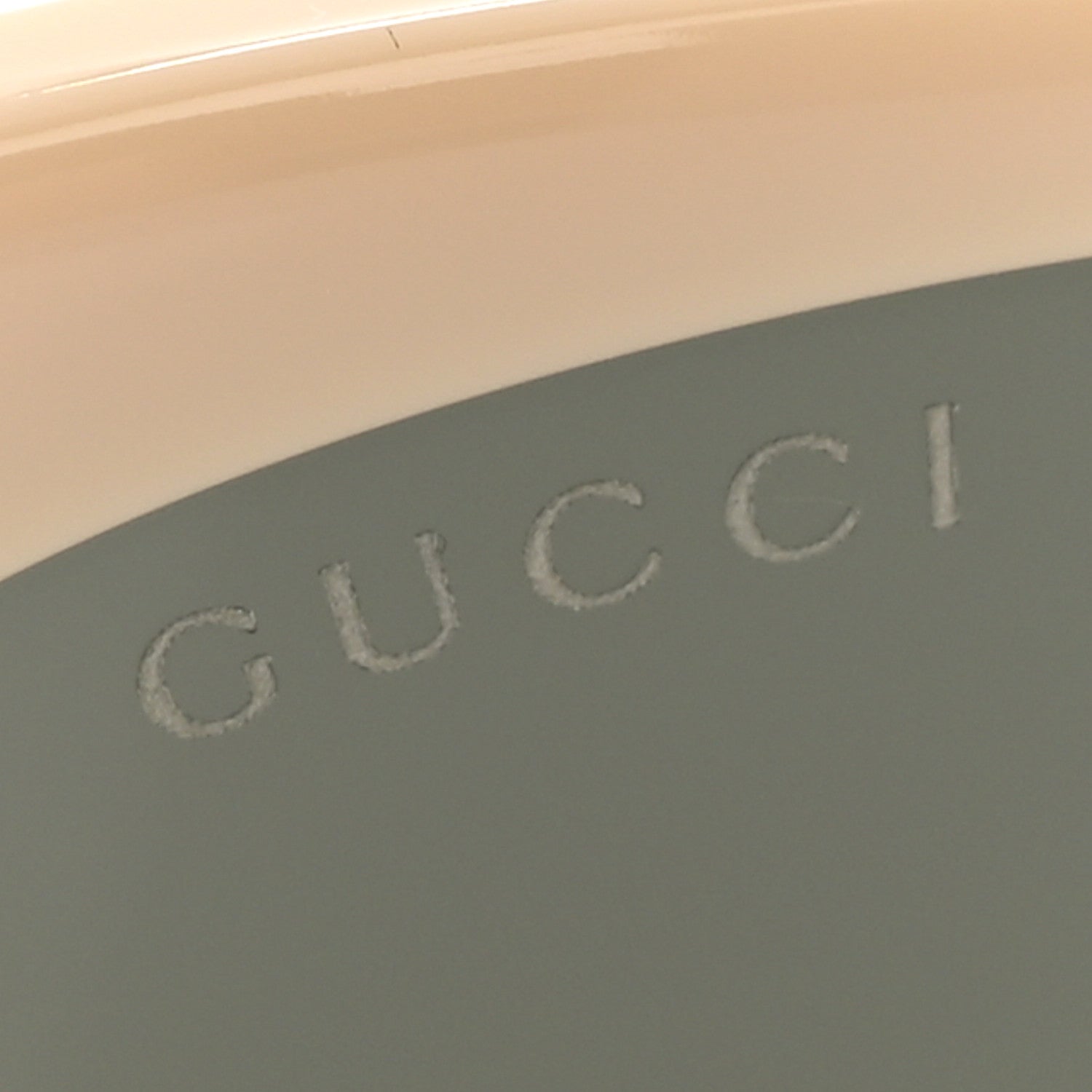 Acetate Oval Sunglasses GG1660S Ivory