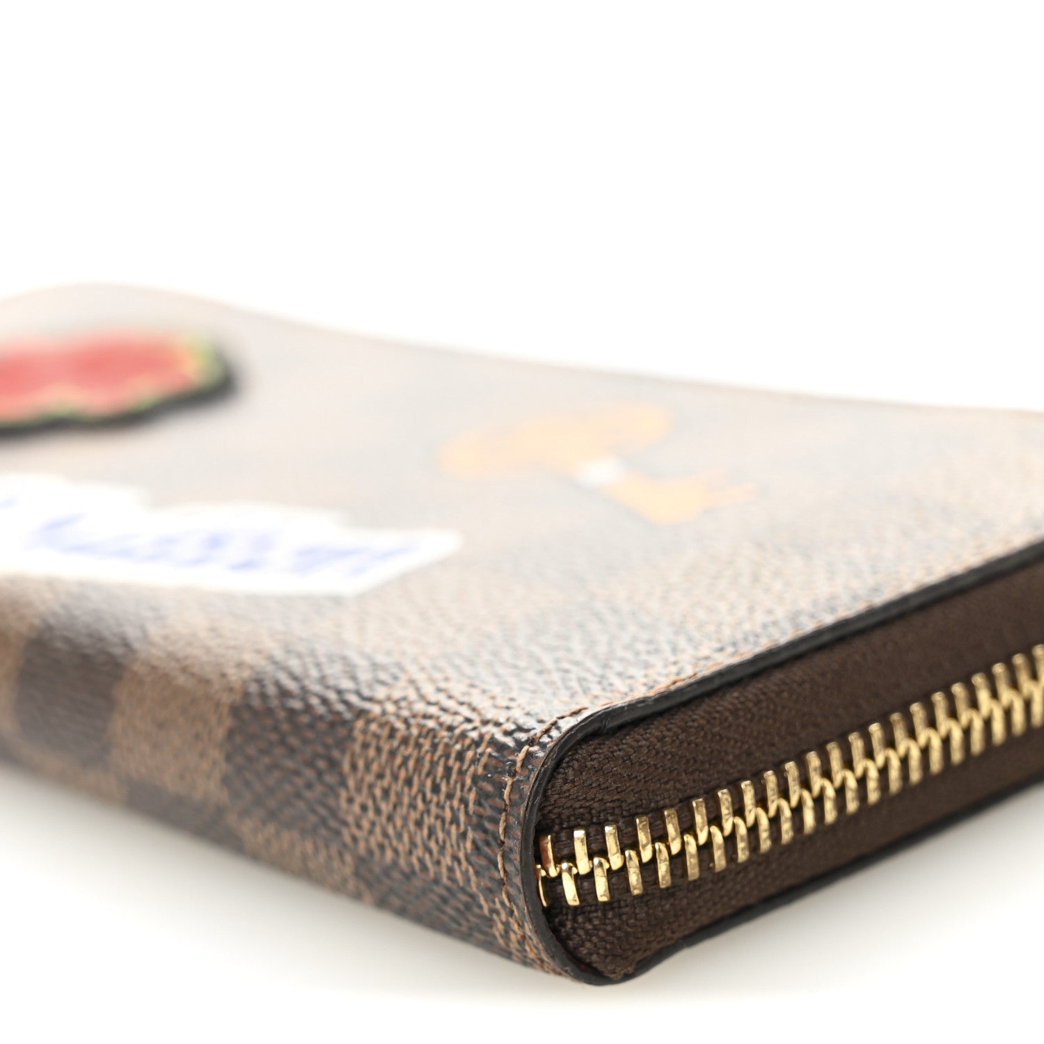 Damier Ebene Patches Clemence Wallet