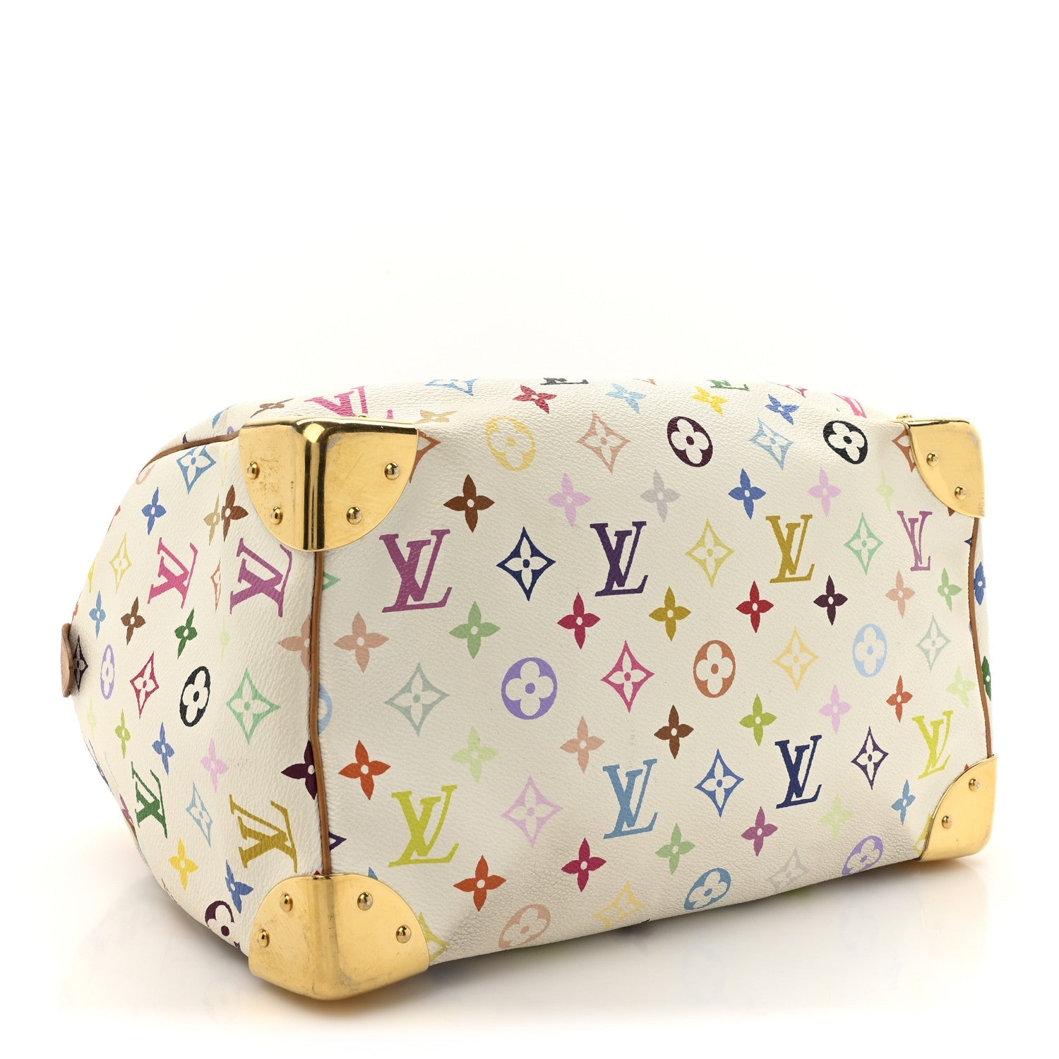 Monogram Multicolor Speedy 30 White