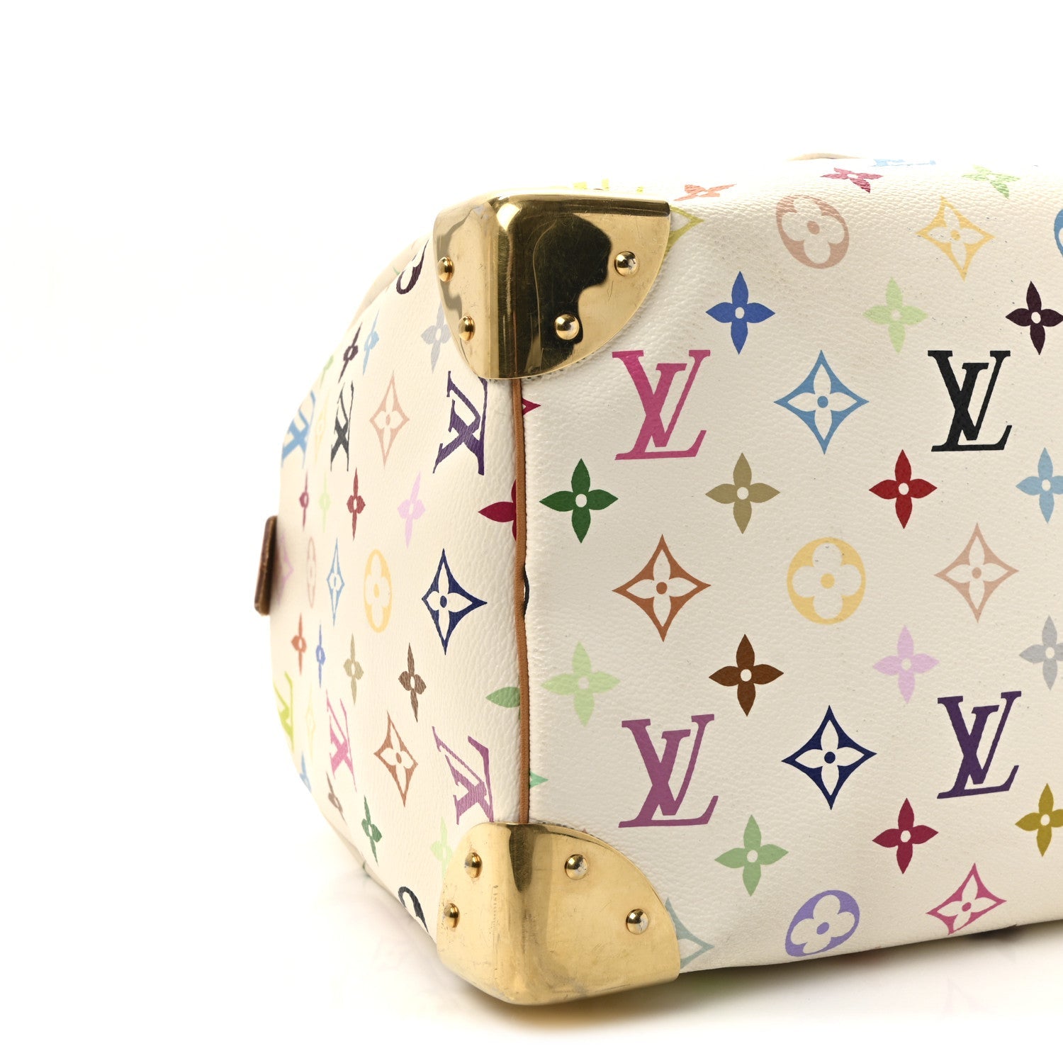 Monogram Multicolor Speedy 30 White