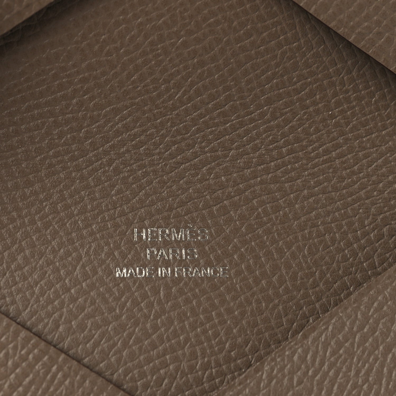 Epsom Calvi Card Case Etoupe