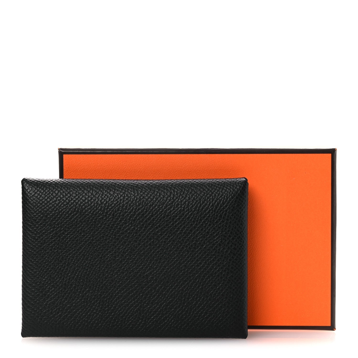 Epsom Calvi Duo Card Case Black