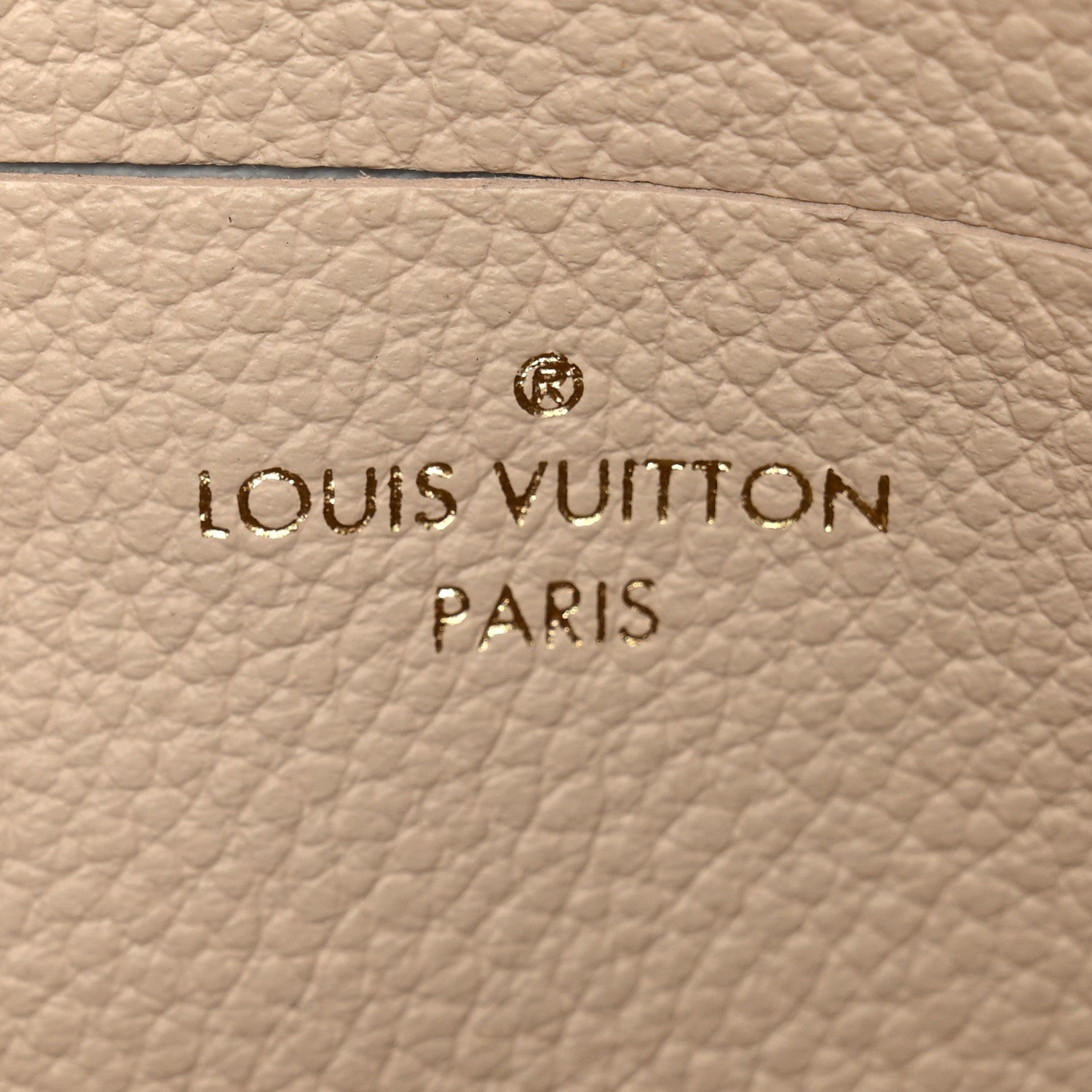Empreinte Monogram Giant Ivy Wallet On Chain Cream