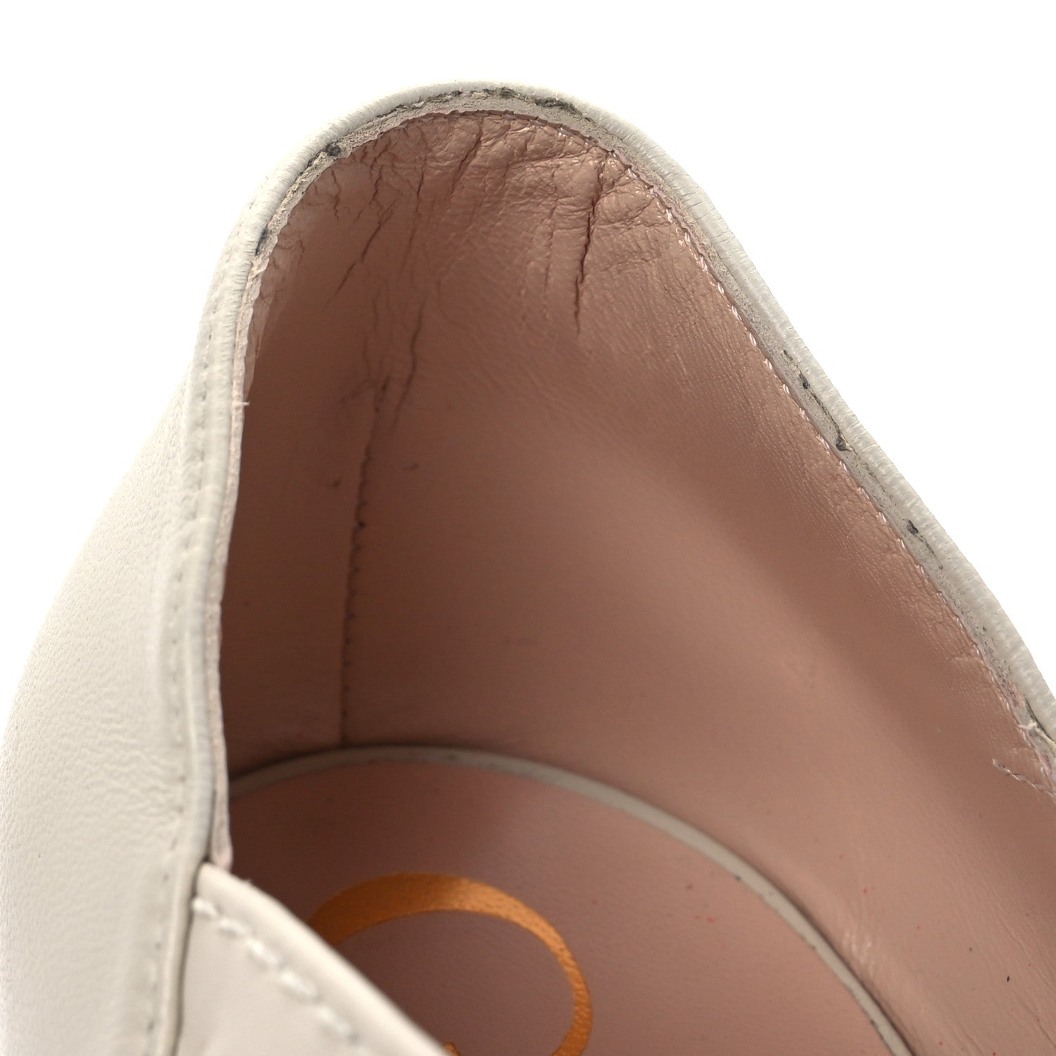 Nappa Horsebit Cross Strap 95mm Sandals 41 Mystic White