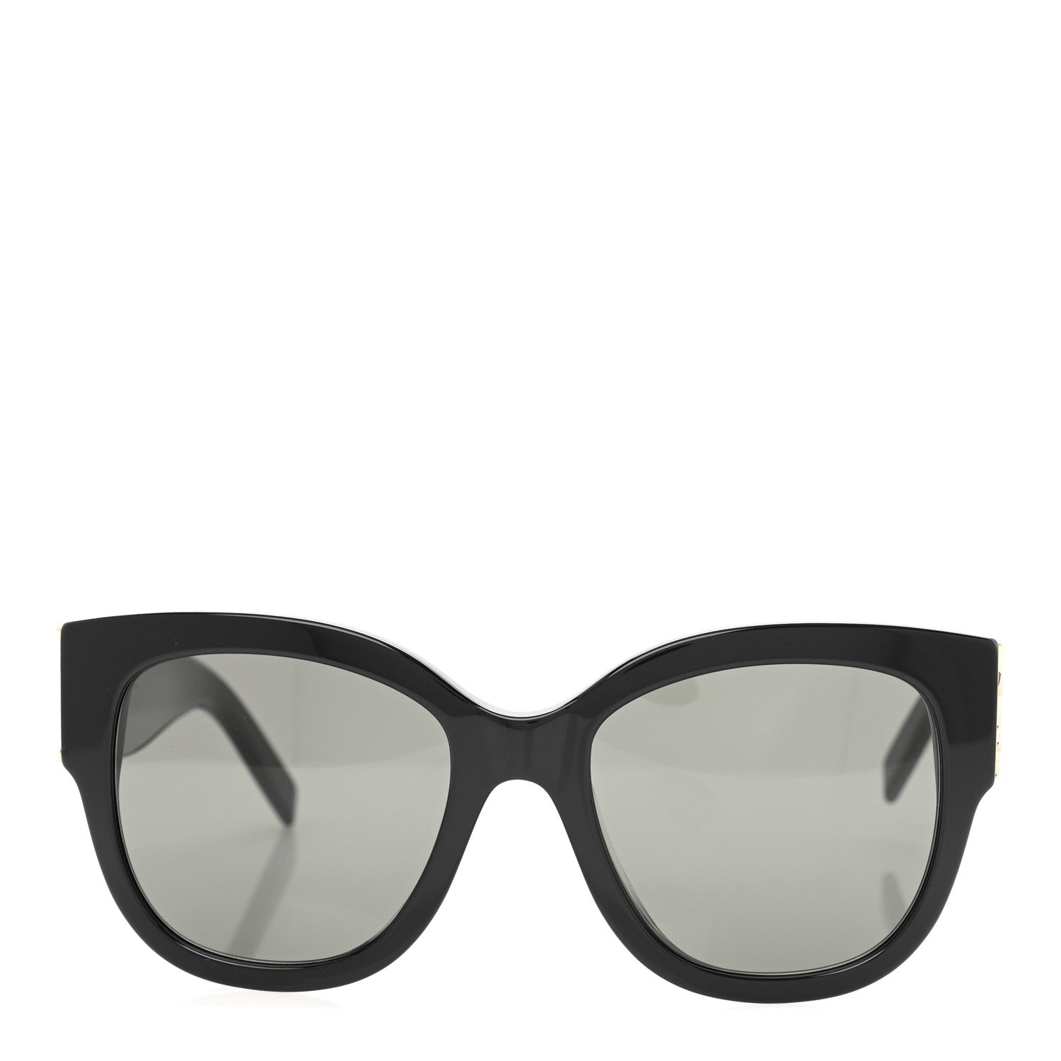 Acetate Cateye Sunglasses SL M95 F Black
