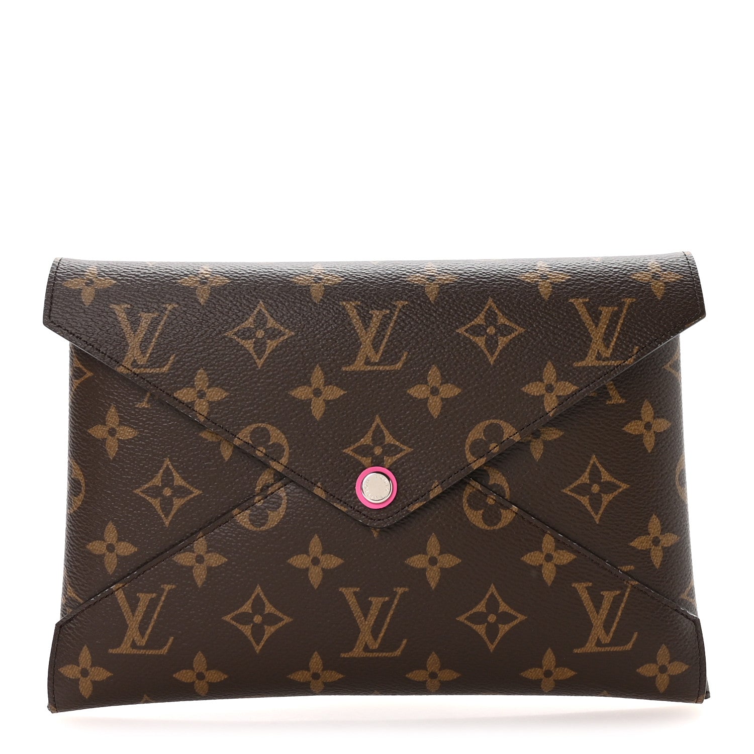 Monogram Large Kirigami Pochette Insert Fuchsia