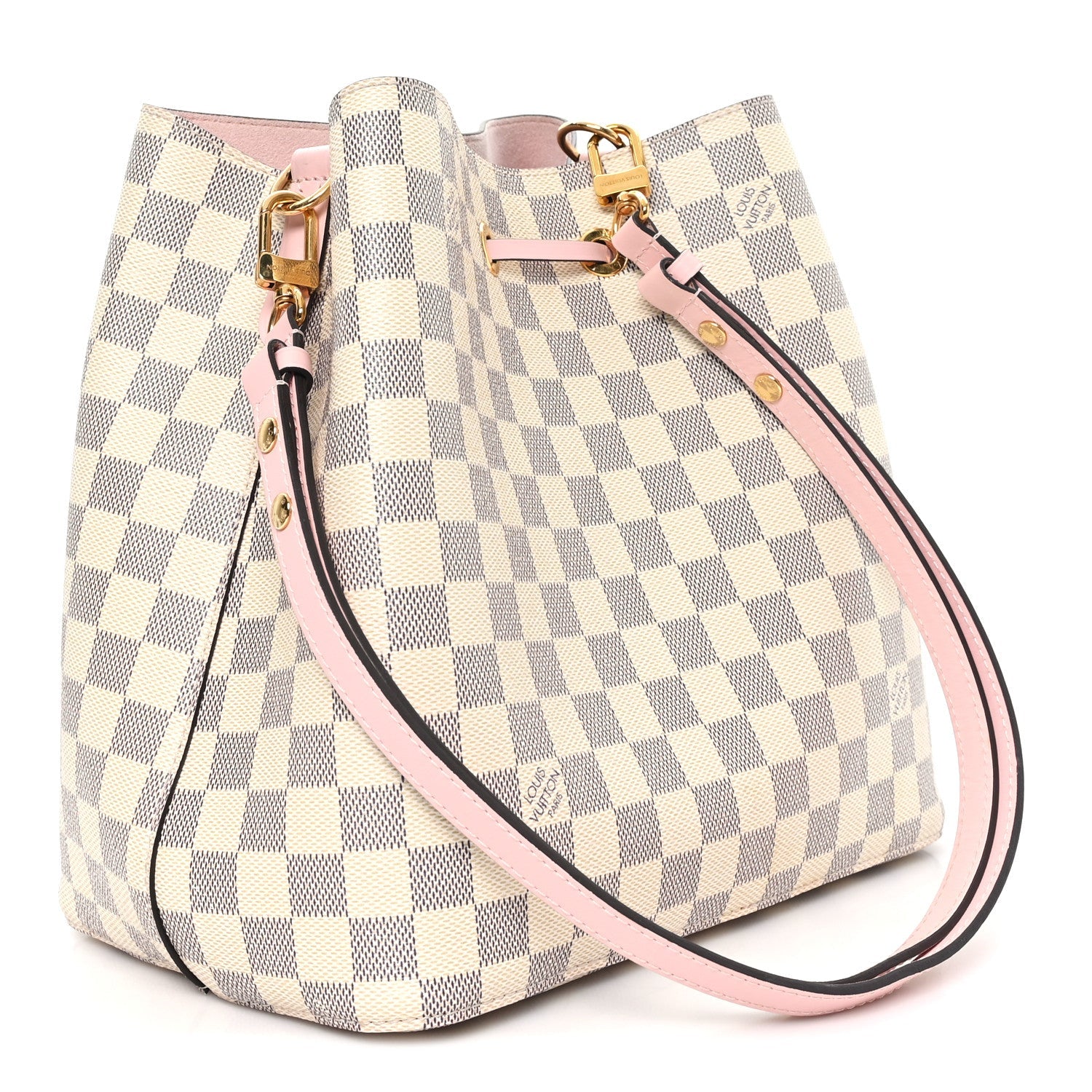 Damier Azur Neonoe MM Eau De Rose