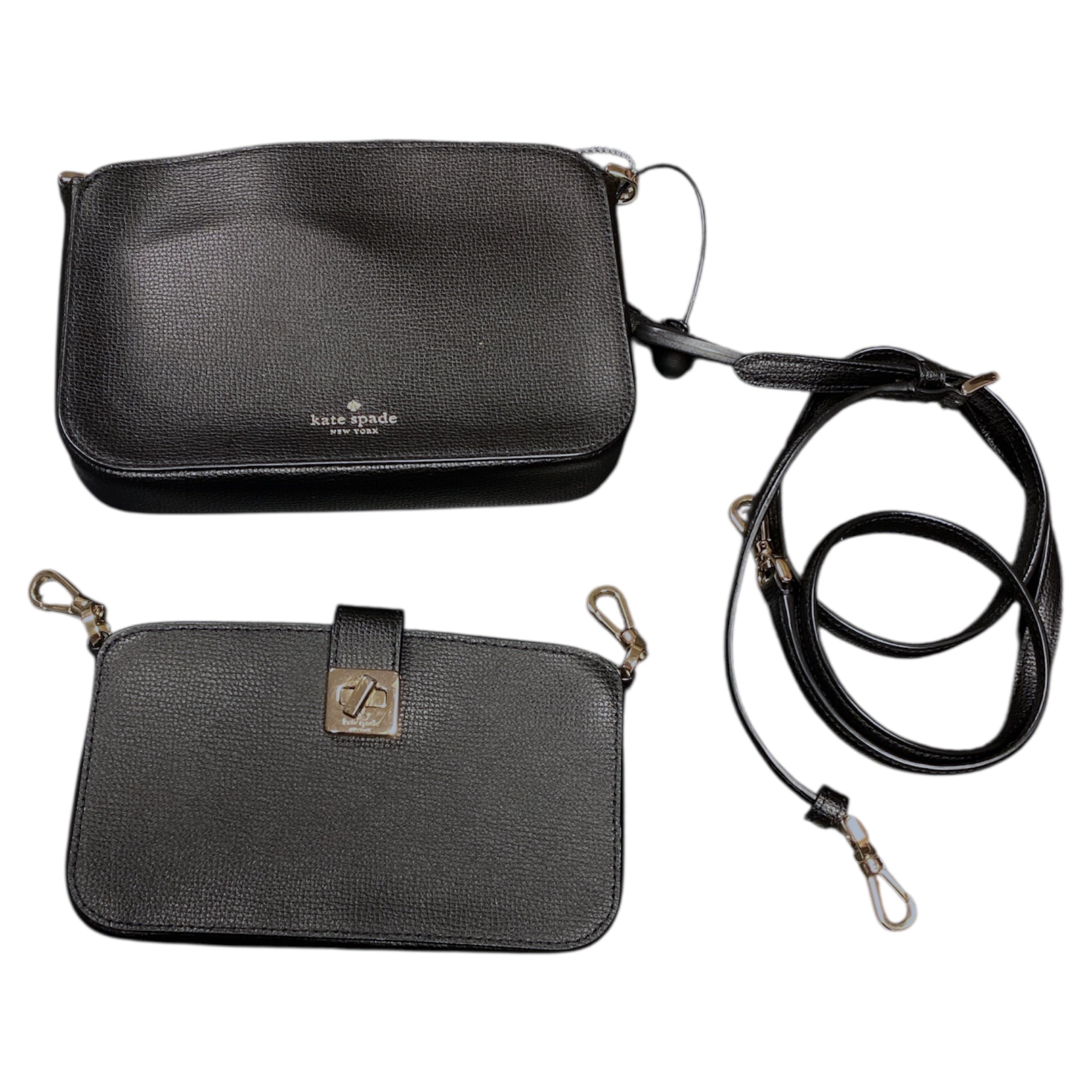 Handbag Designer By Kate Spade In Black, Size:Small