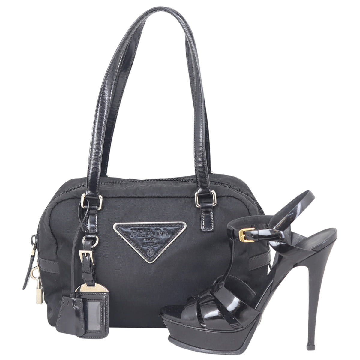 Prada Tessuto Shoulder Bag