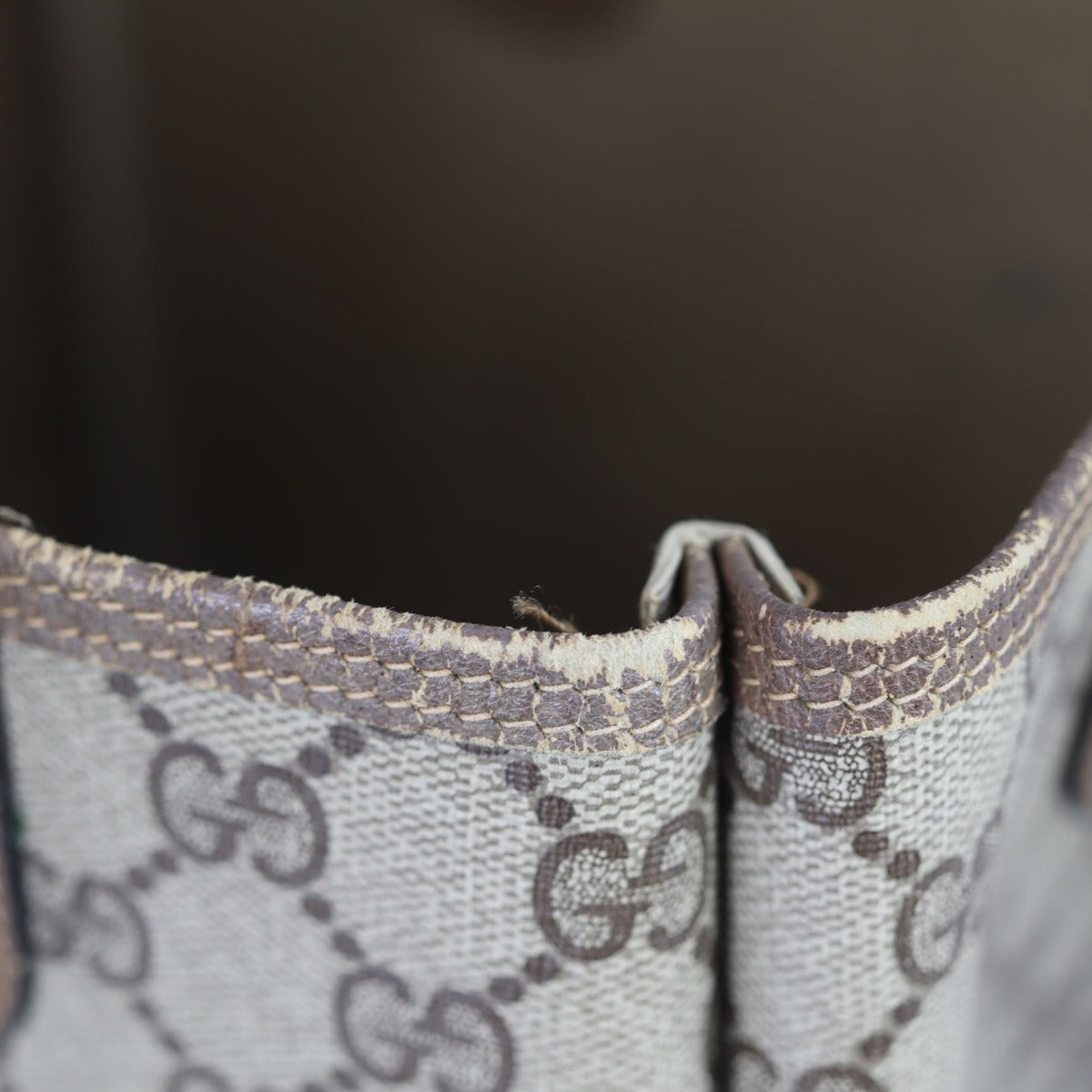 Gucci GG Web Sherry Line Tote