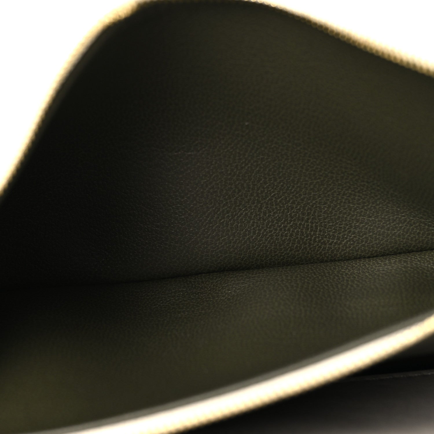 Lambskin Embossed Monogram Pochette Coussin Crossbody Creme