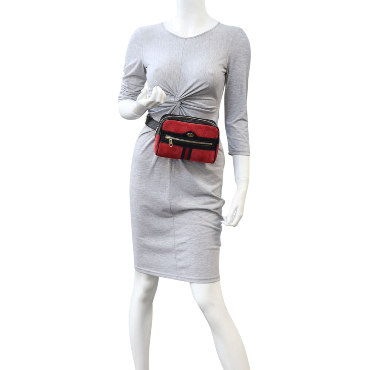 Gucci Ophidia Suede Belt Bag