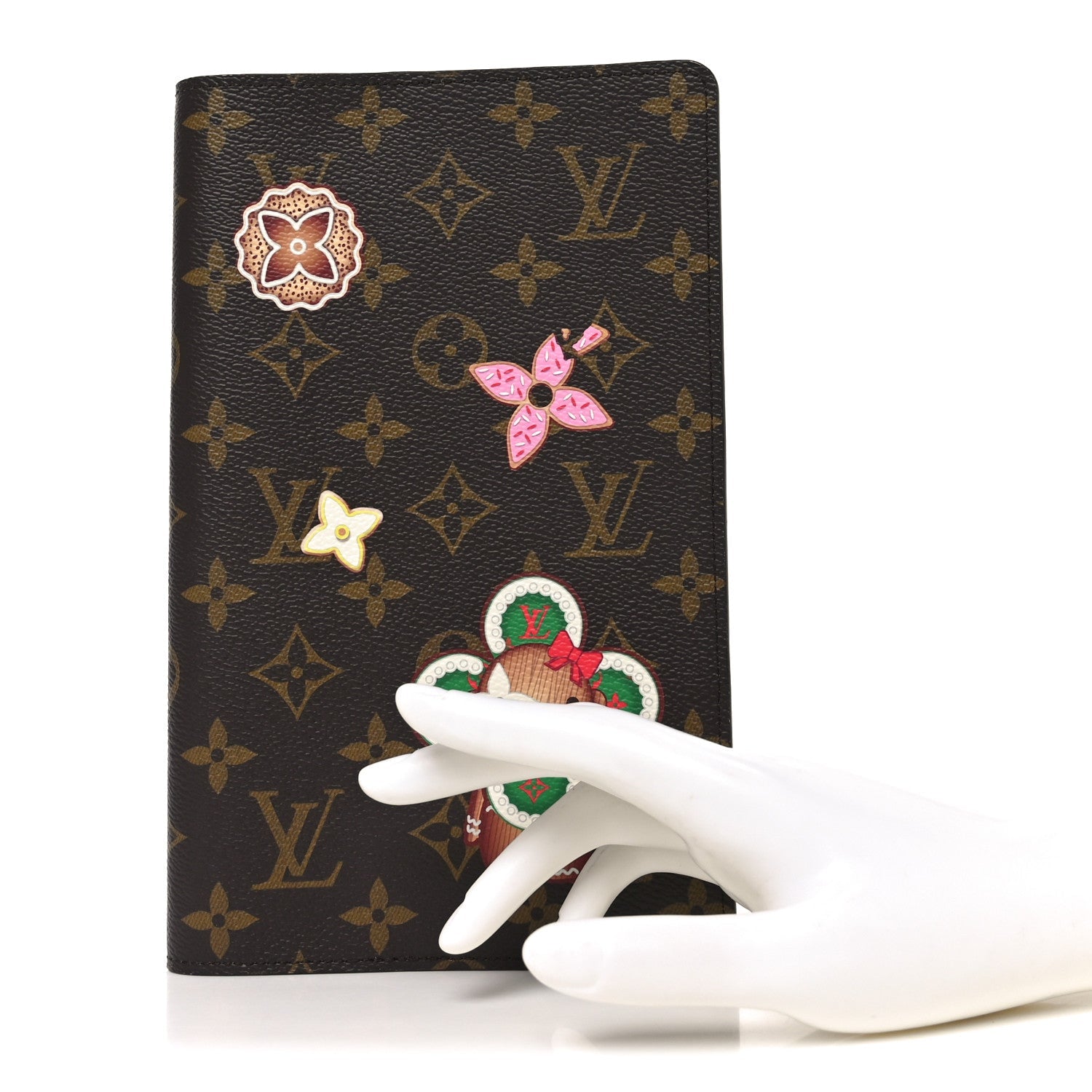 Monogram Emily Notebook Cover MM Coquelicot