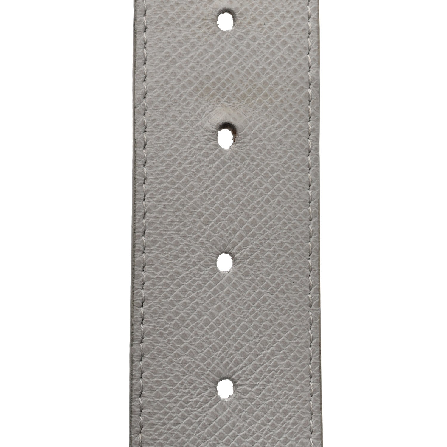 Taiga Monogram 40mm LV Initiales Belt 95 38 White