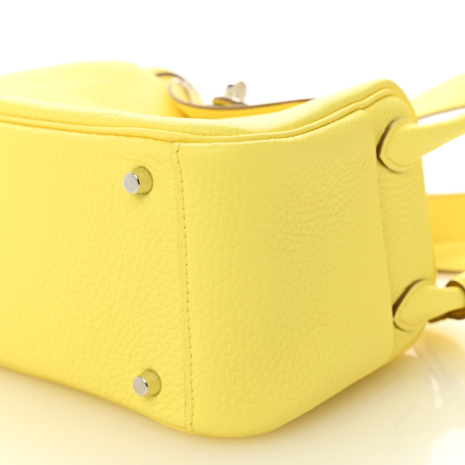 Taurillon Clemence Mini Lindy 20 Limoncello