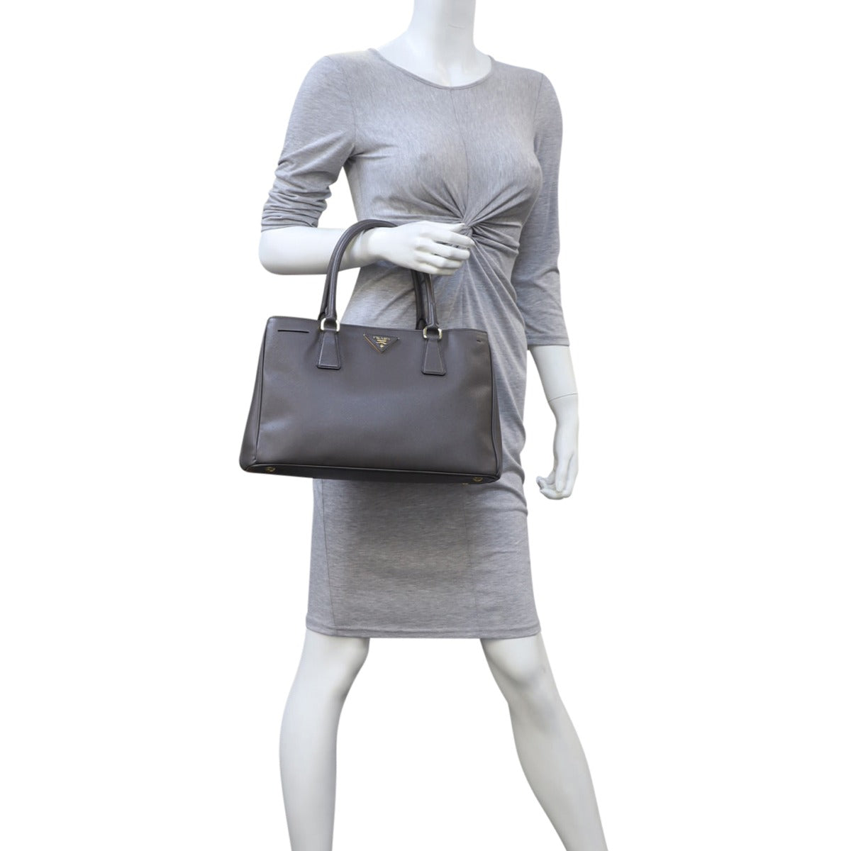 Prada Saffiano Lux Tote Small