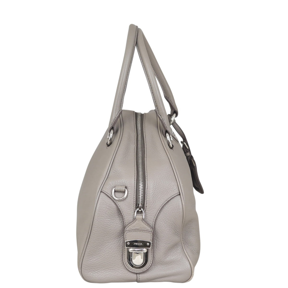 Prada Vitello Daino Bowler Bag