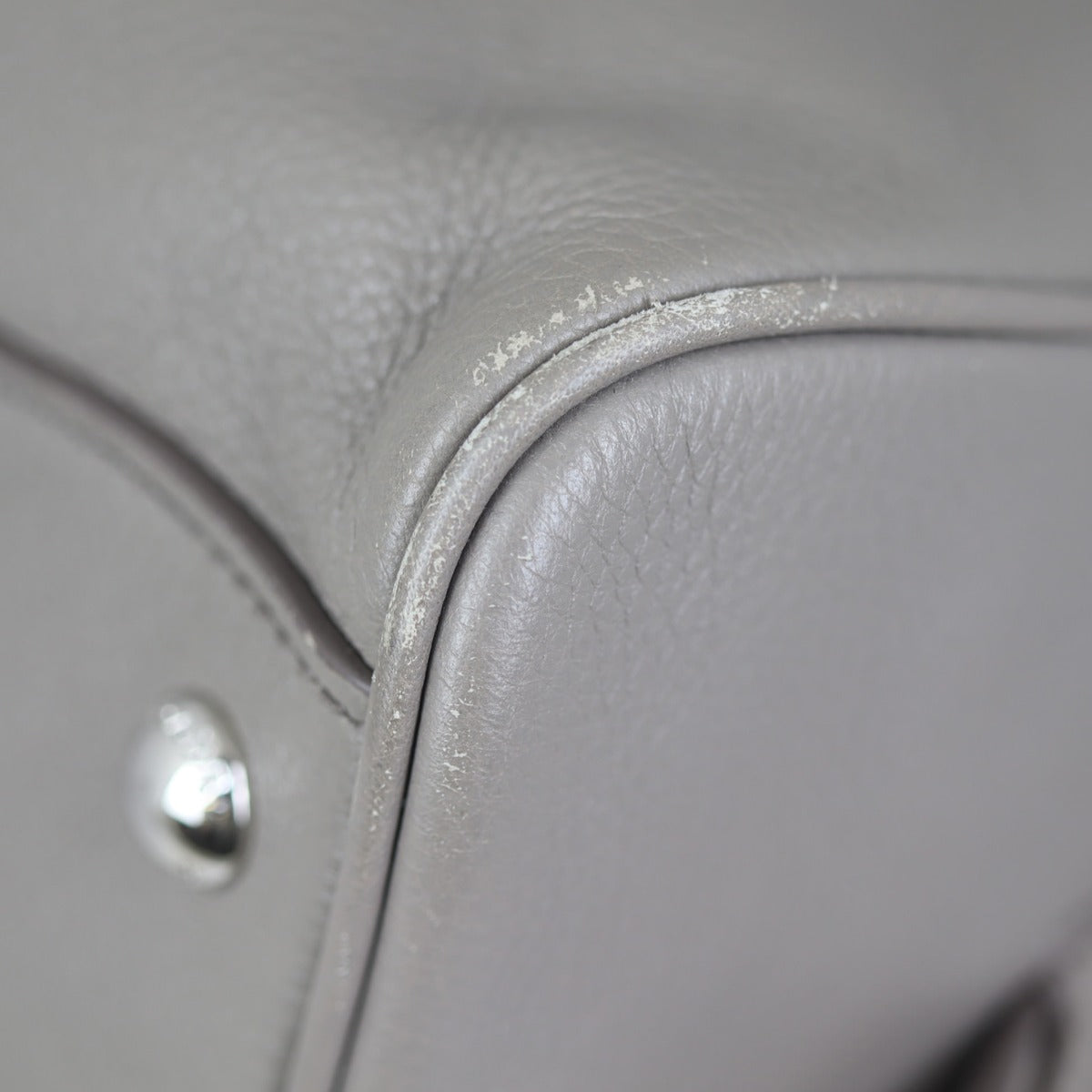 Prada Vitello Daino Bowler Bag