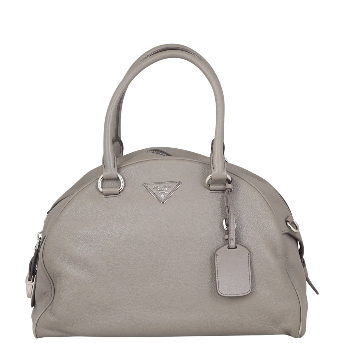 Prada Vitello Daino Bowler Bag