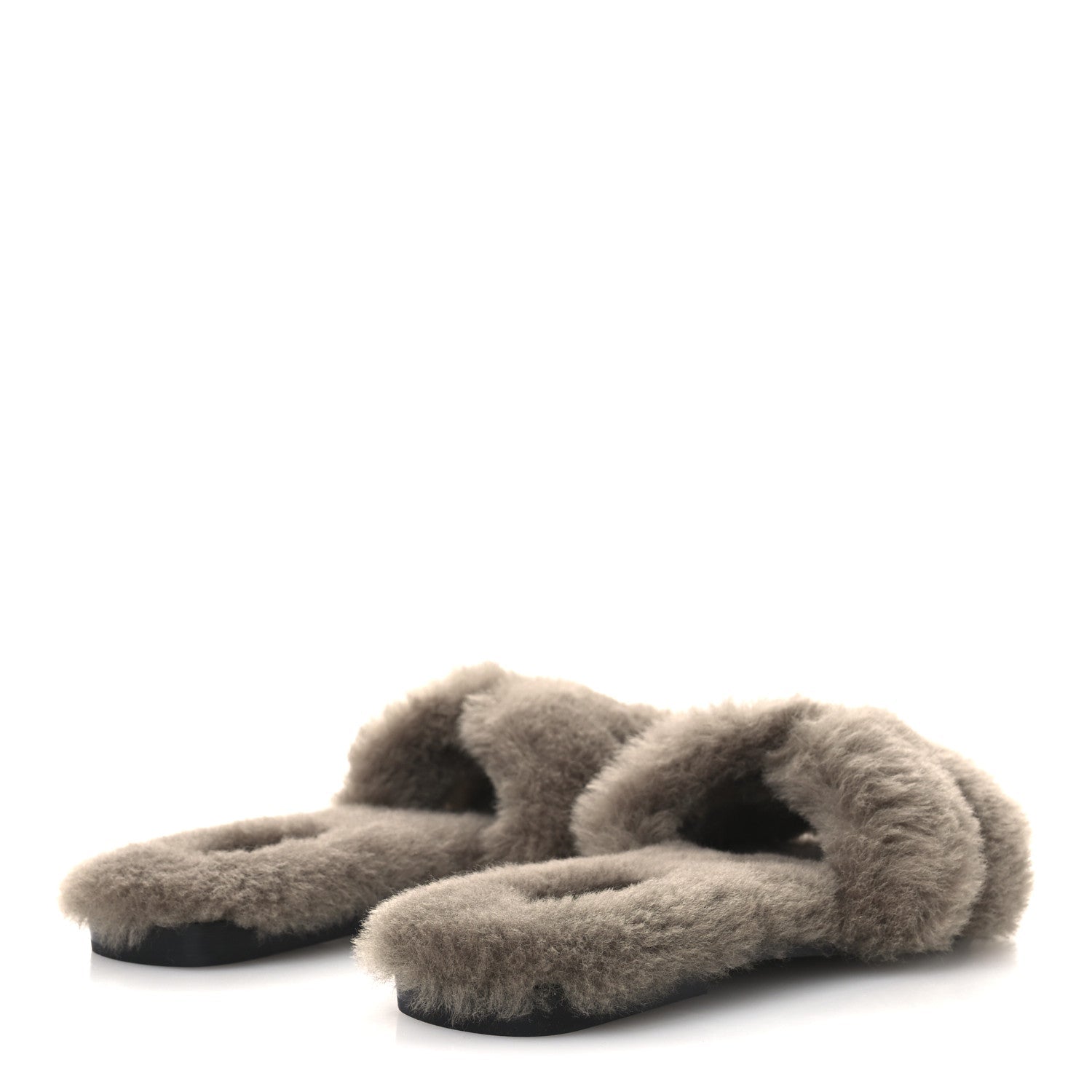 Woolskin Oran Sandals 38.5 Etoupe
