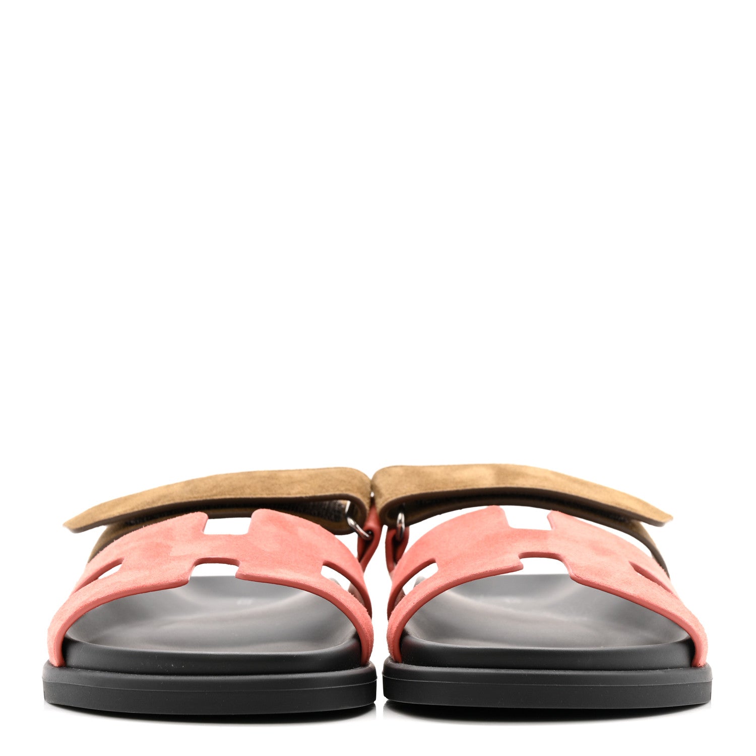 Suede Goatskin Womens Chypre Sandals 40 Rouge Tomette Terre Ambree
