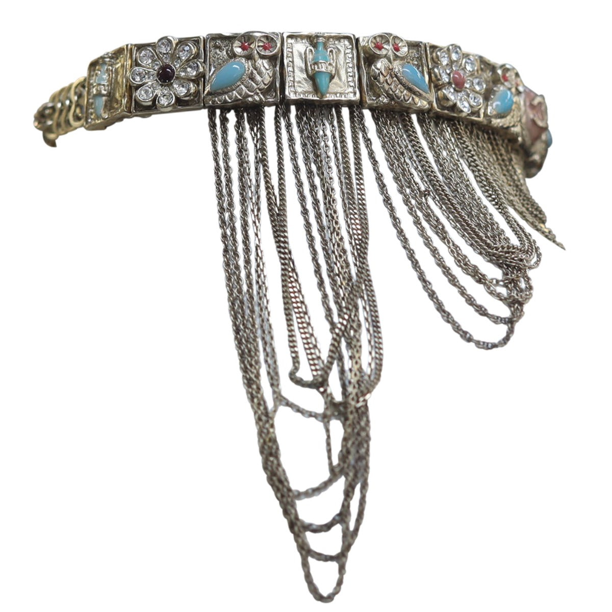 Chanel Chain Greek Motif Choker