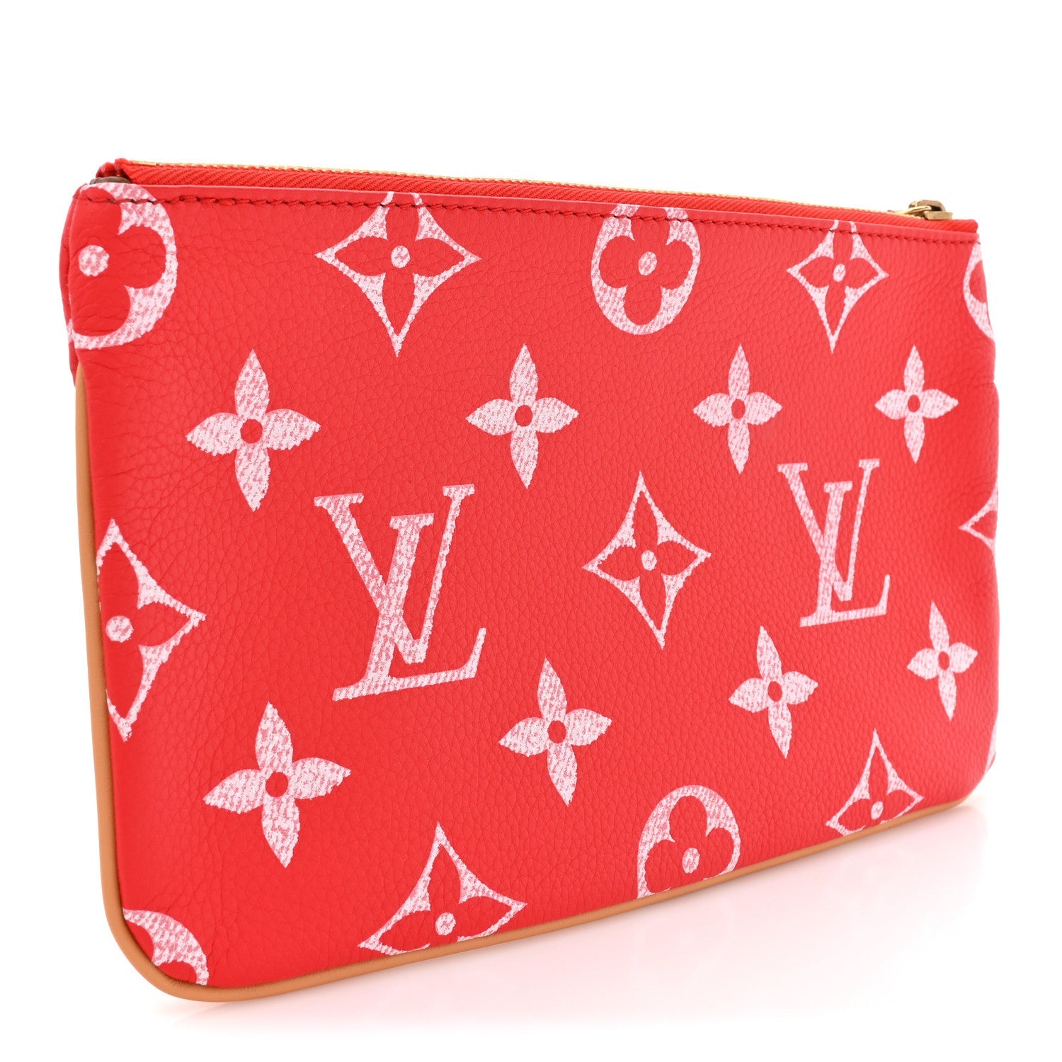 Calfskin Monogram Speedy P9 Bandouliere 50 Pochette Red