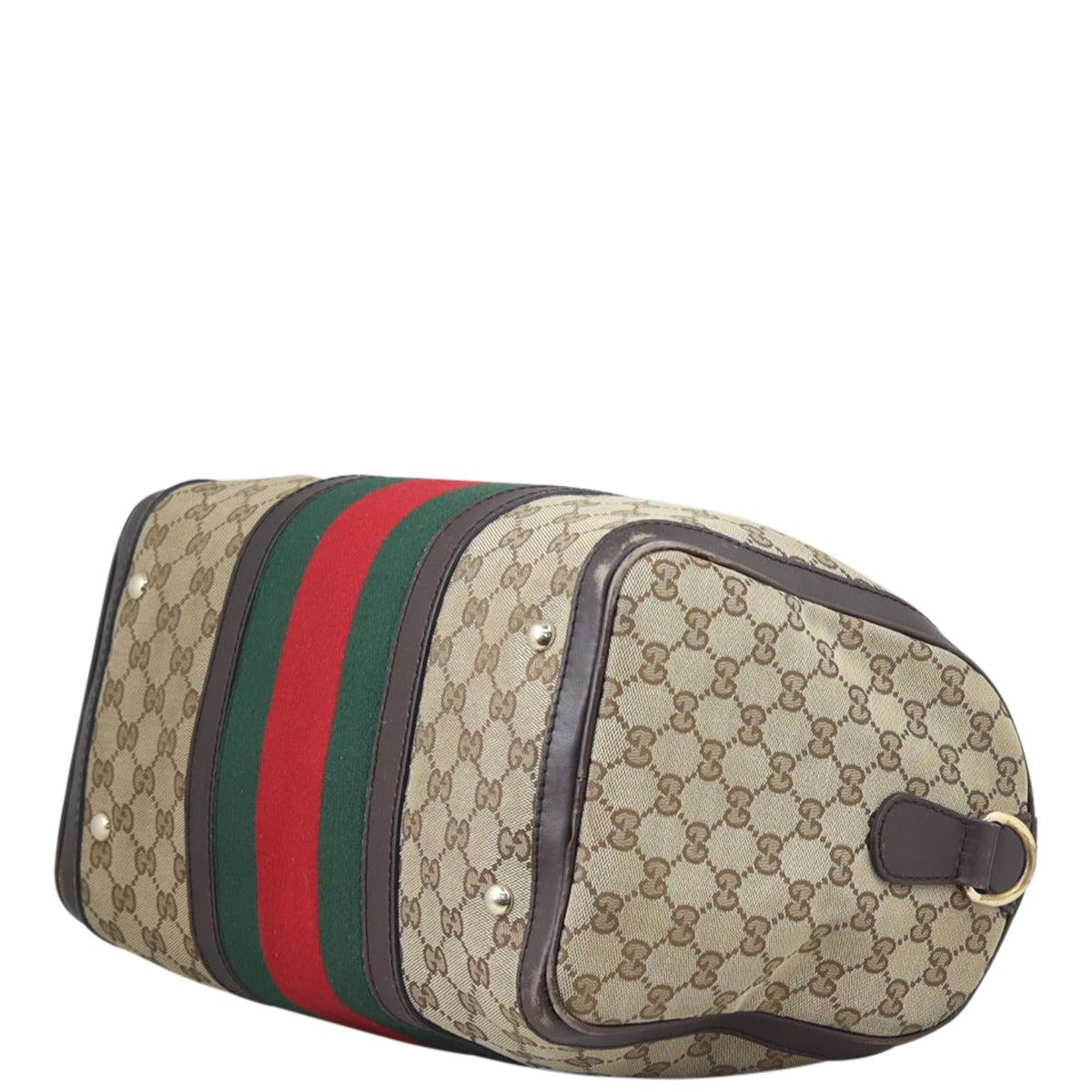 Gucci Vintage Web Original GG Boston Bag Medium