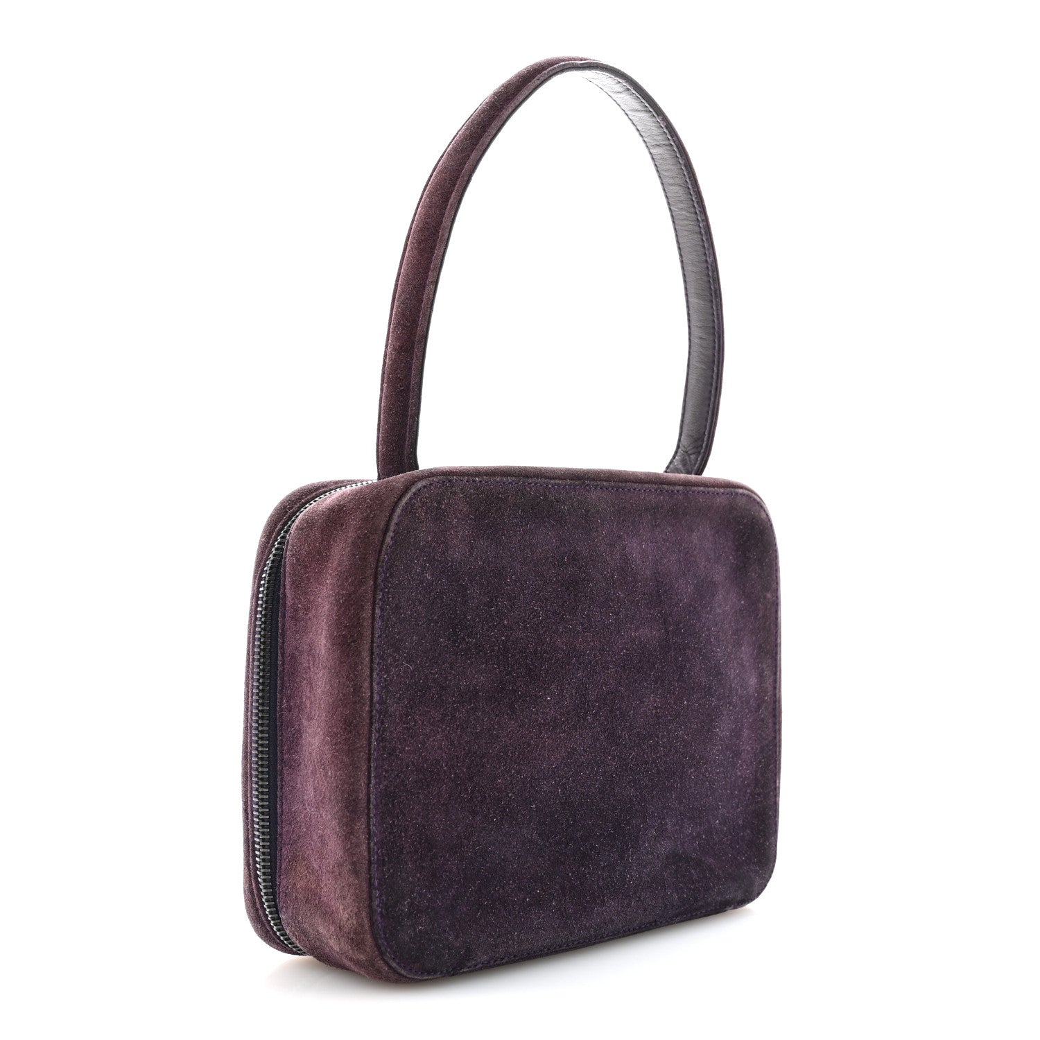 Suede CC Handbag Purple