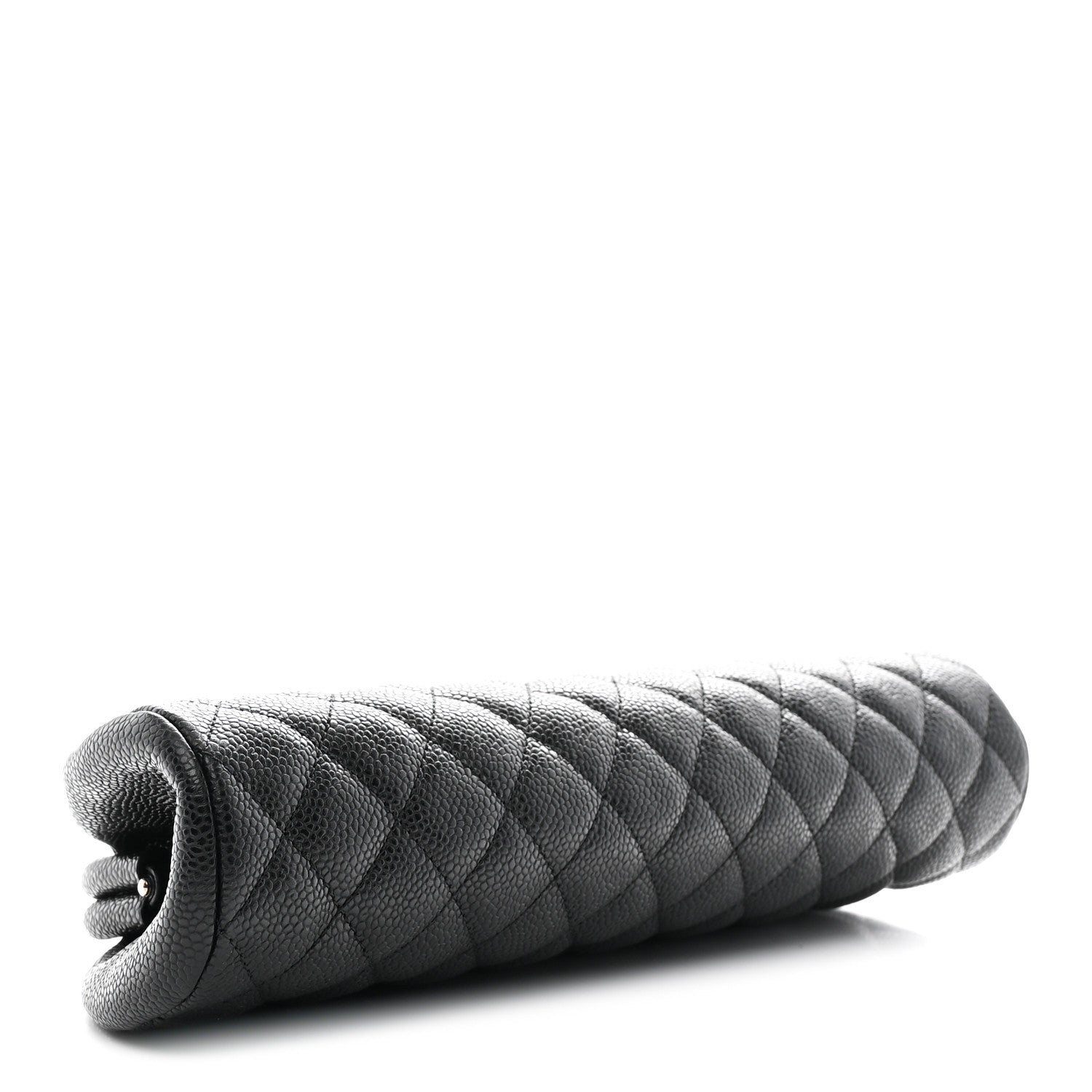 Caviar Quilted Timeless Clutch Black