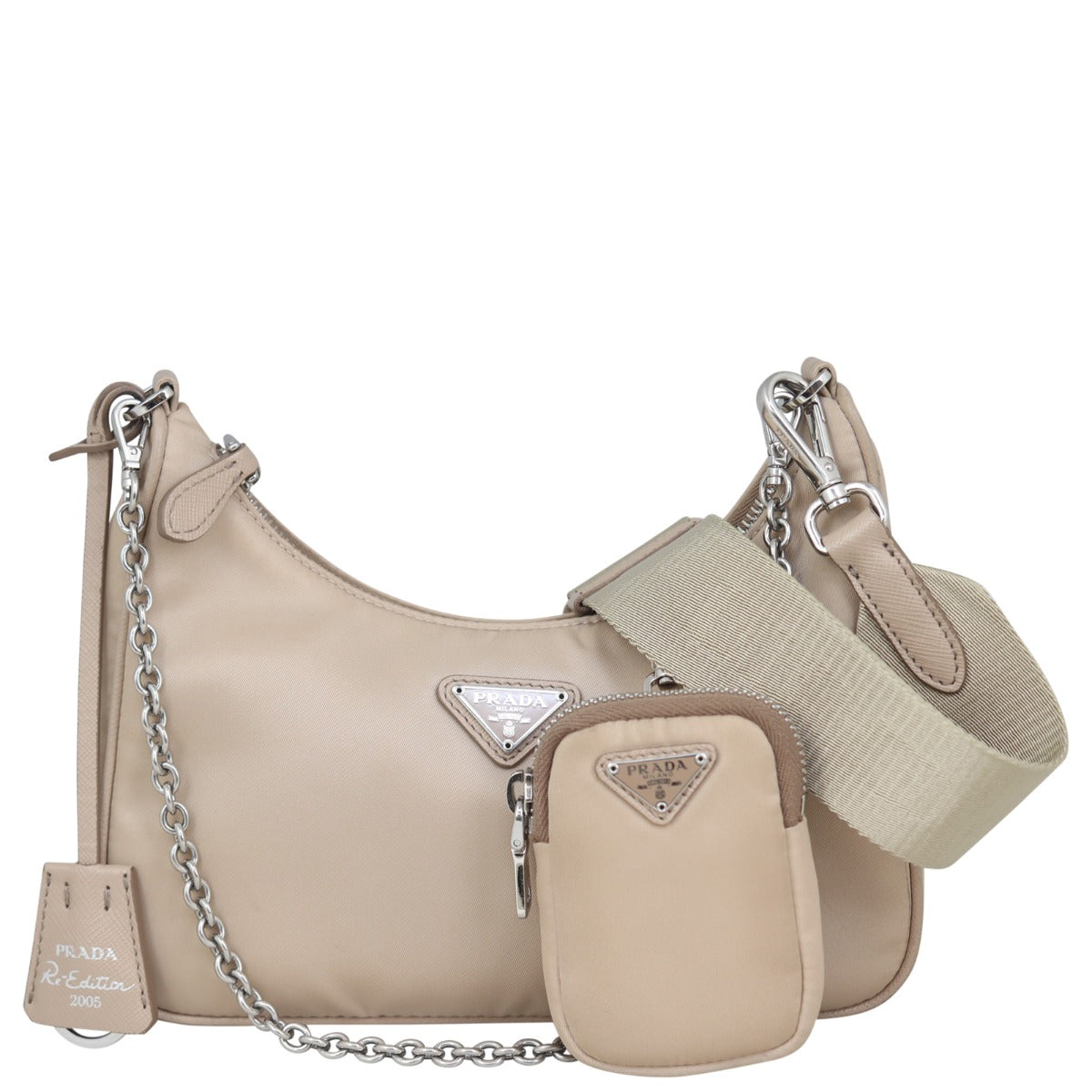 Prada Re-Edition 2005 Tessuto Shoulder Bag