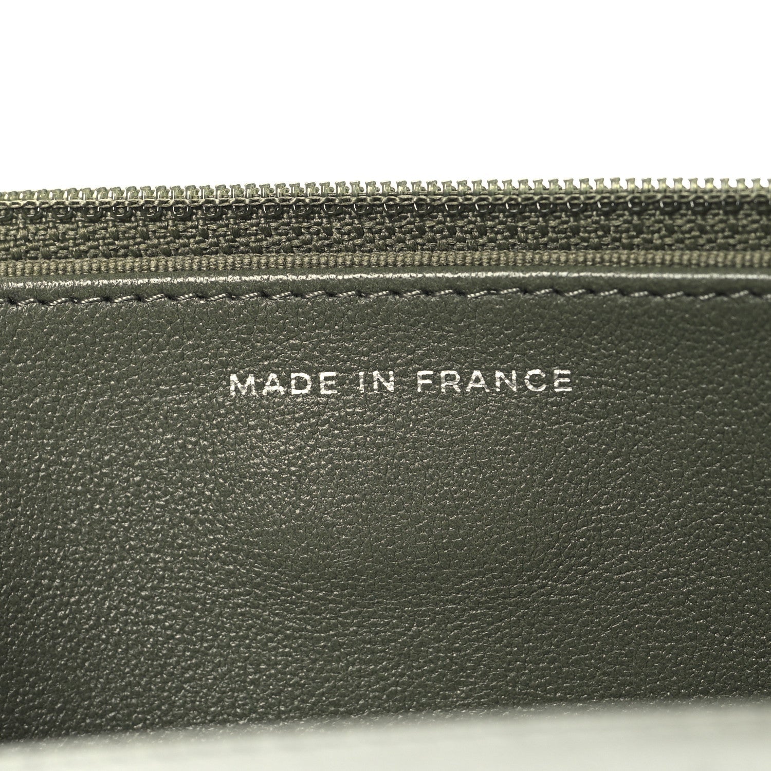 Lambskin Quilted Trendy CC Wallet On Chain WOC Green