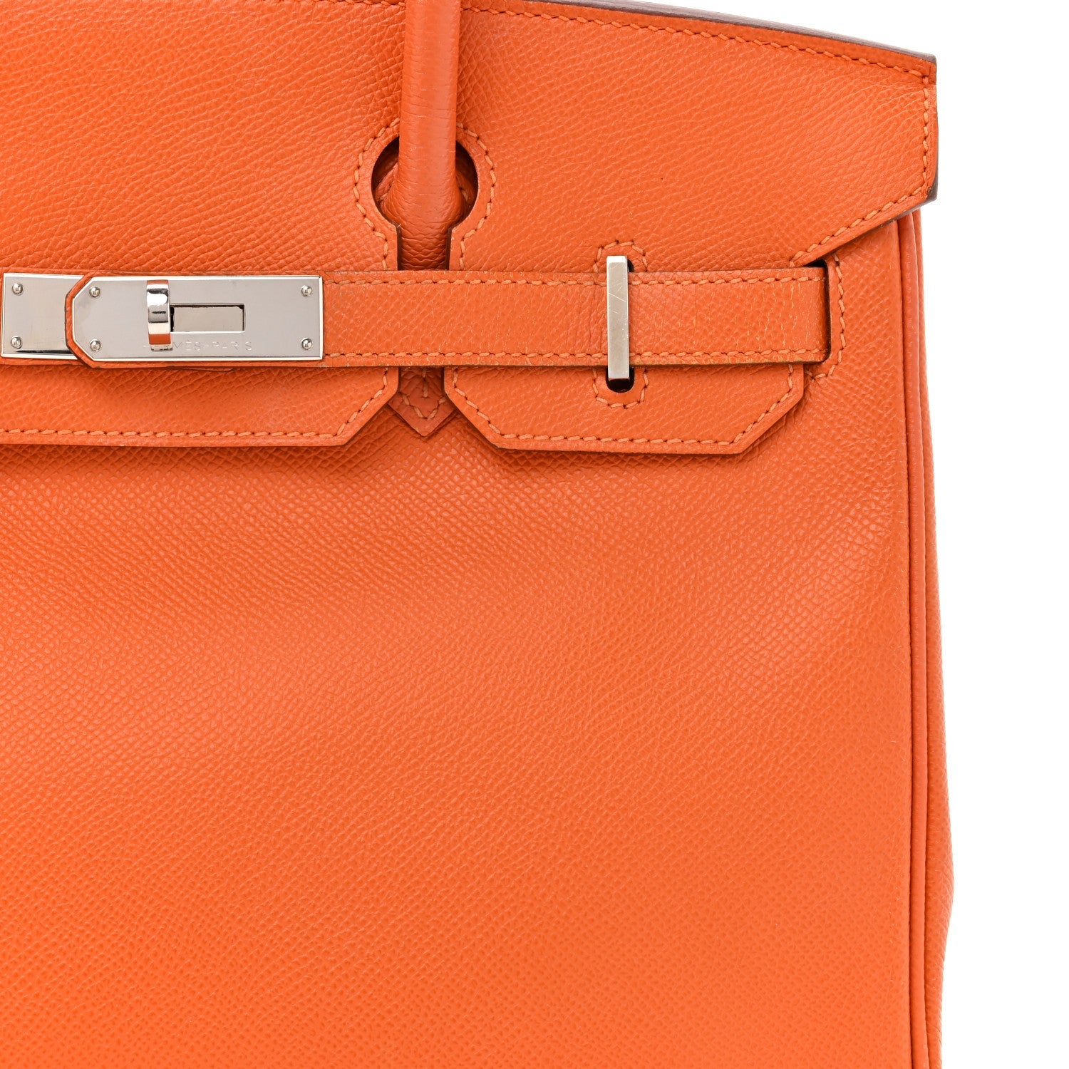 Epsom Birkin 30 Orange