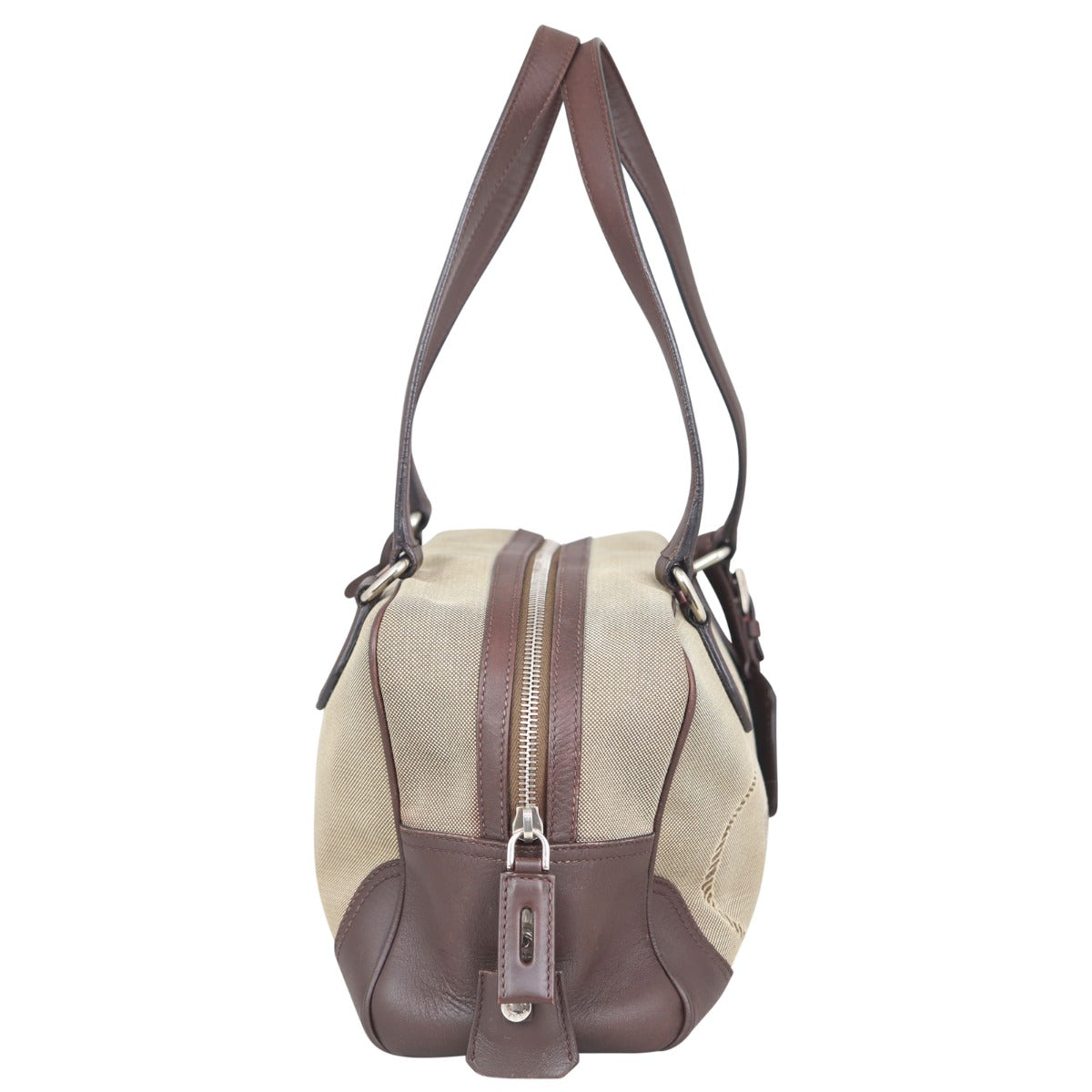 Prada Canapa Logo Bowler
