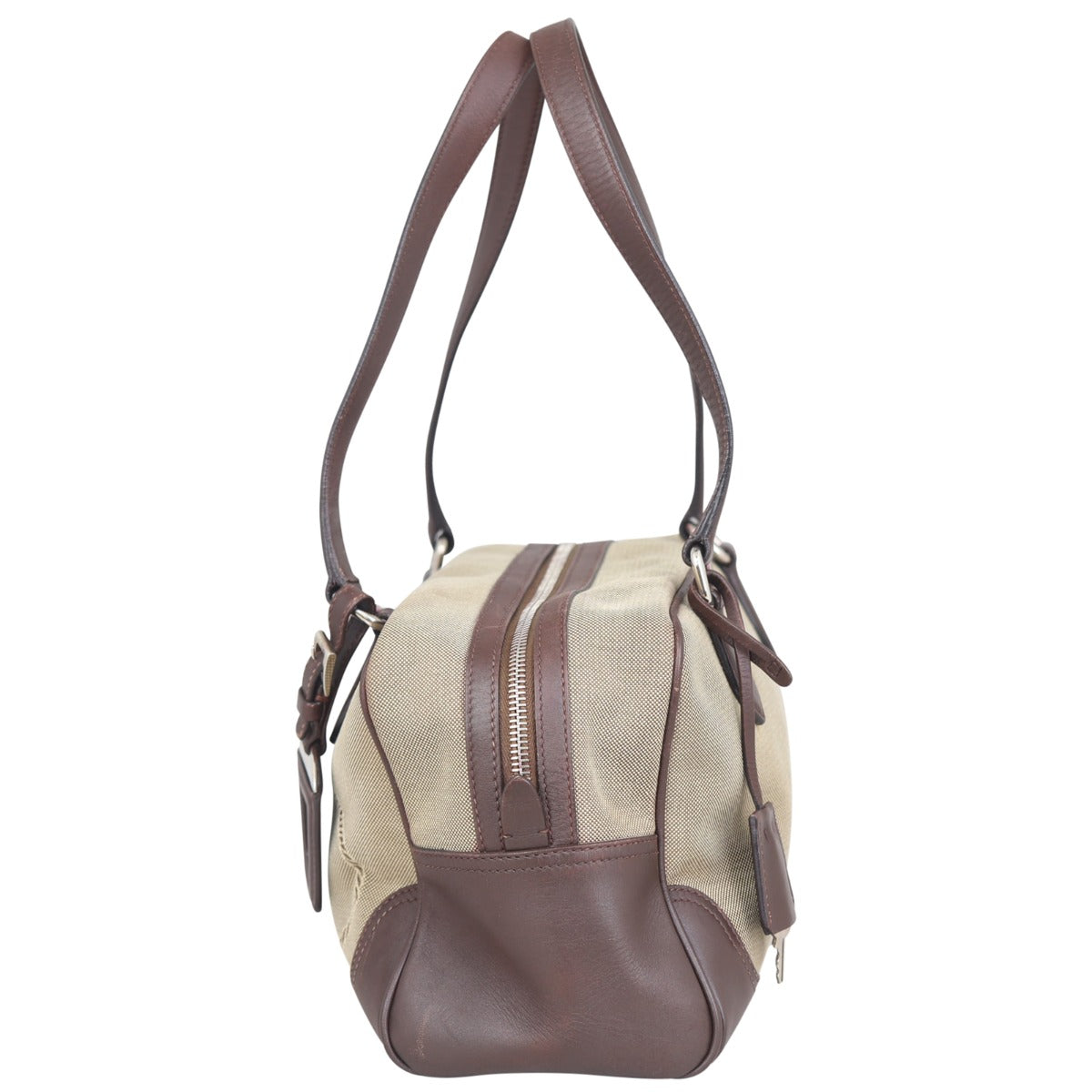Prada Canapa Logo Bowler