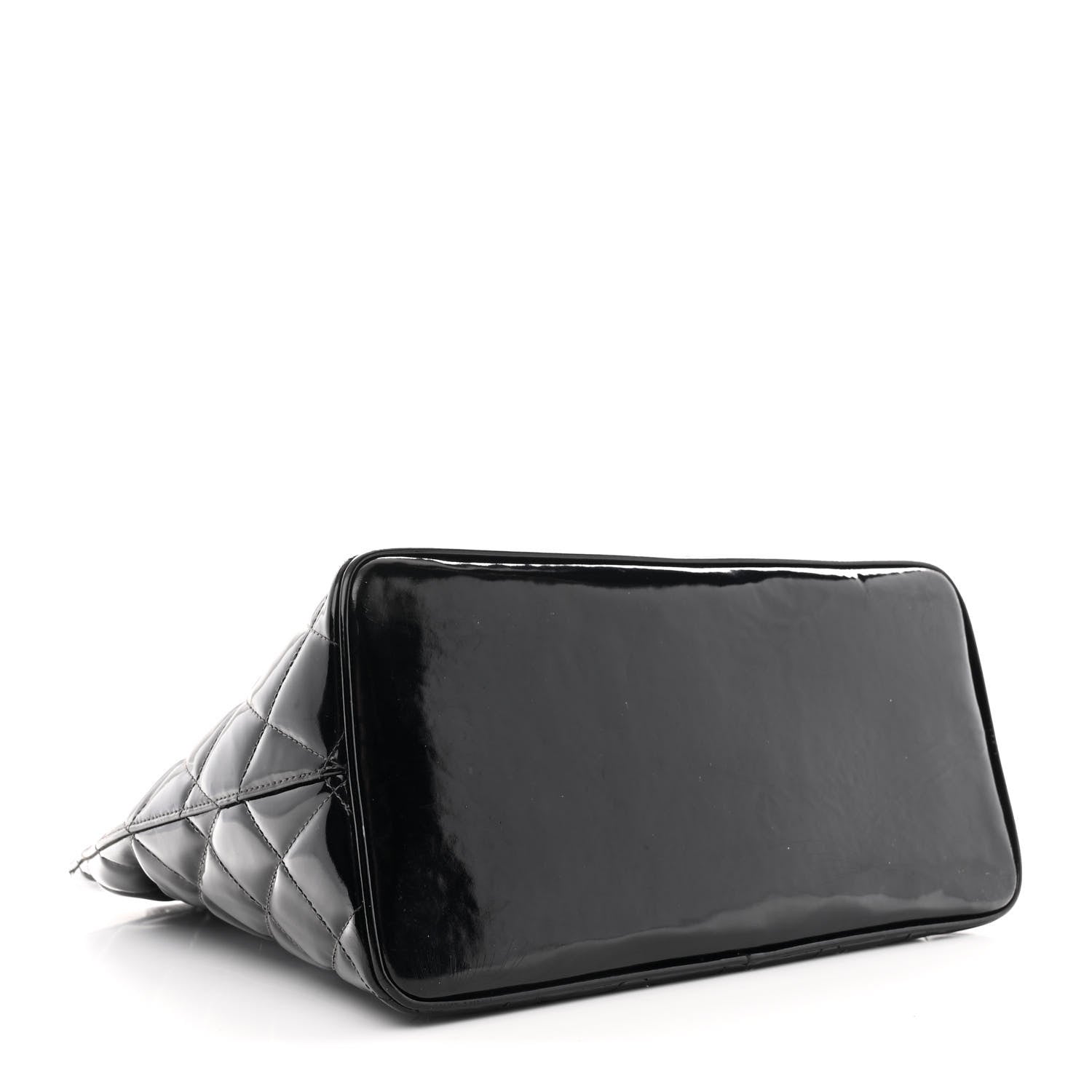 Patent Medallion Tote Black