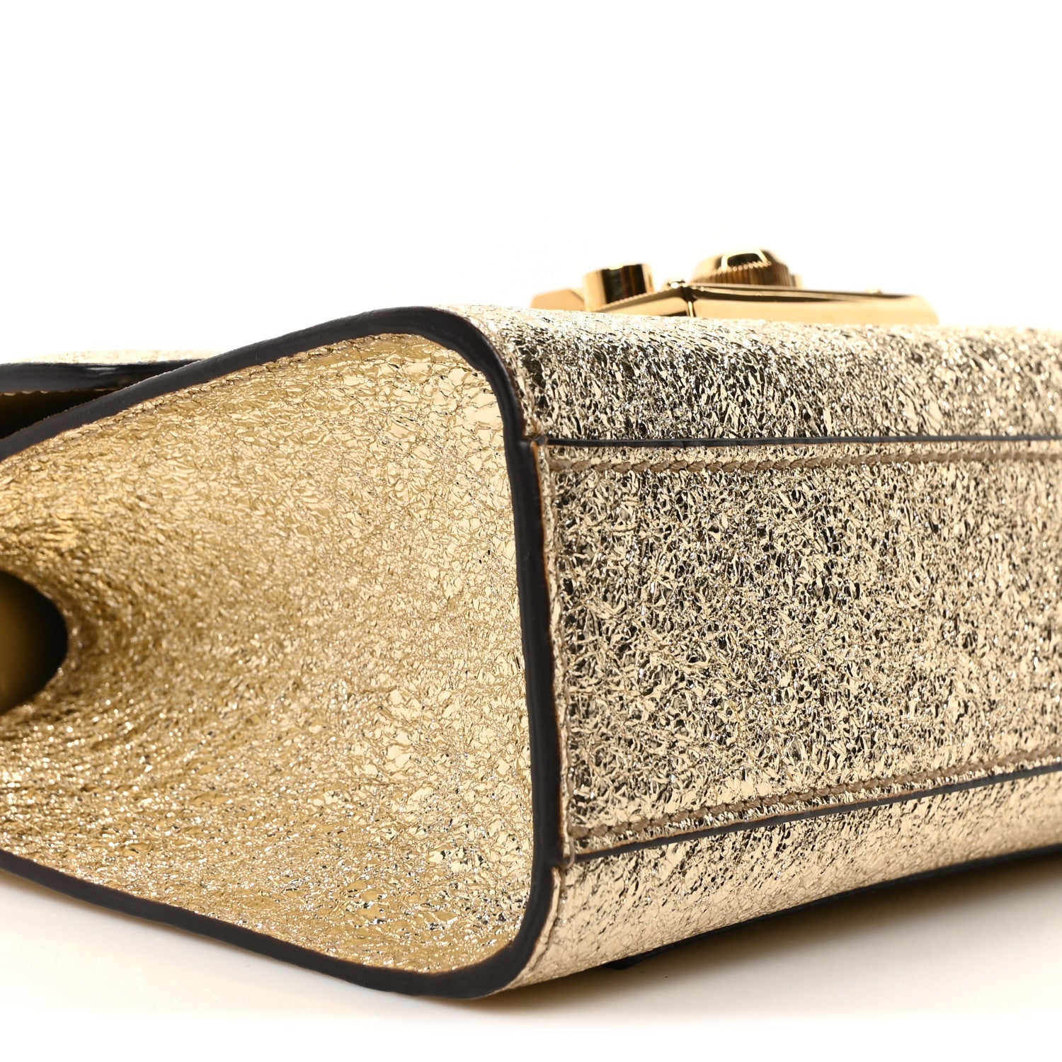 Galassia Small Padlock Shoulder Bag Platino