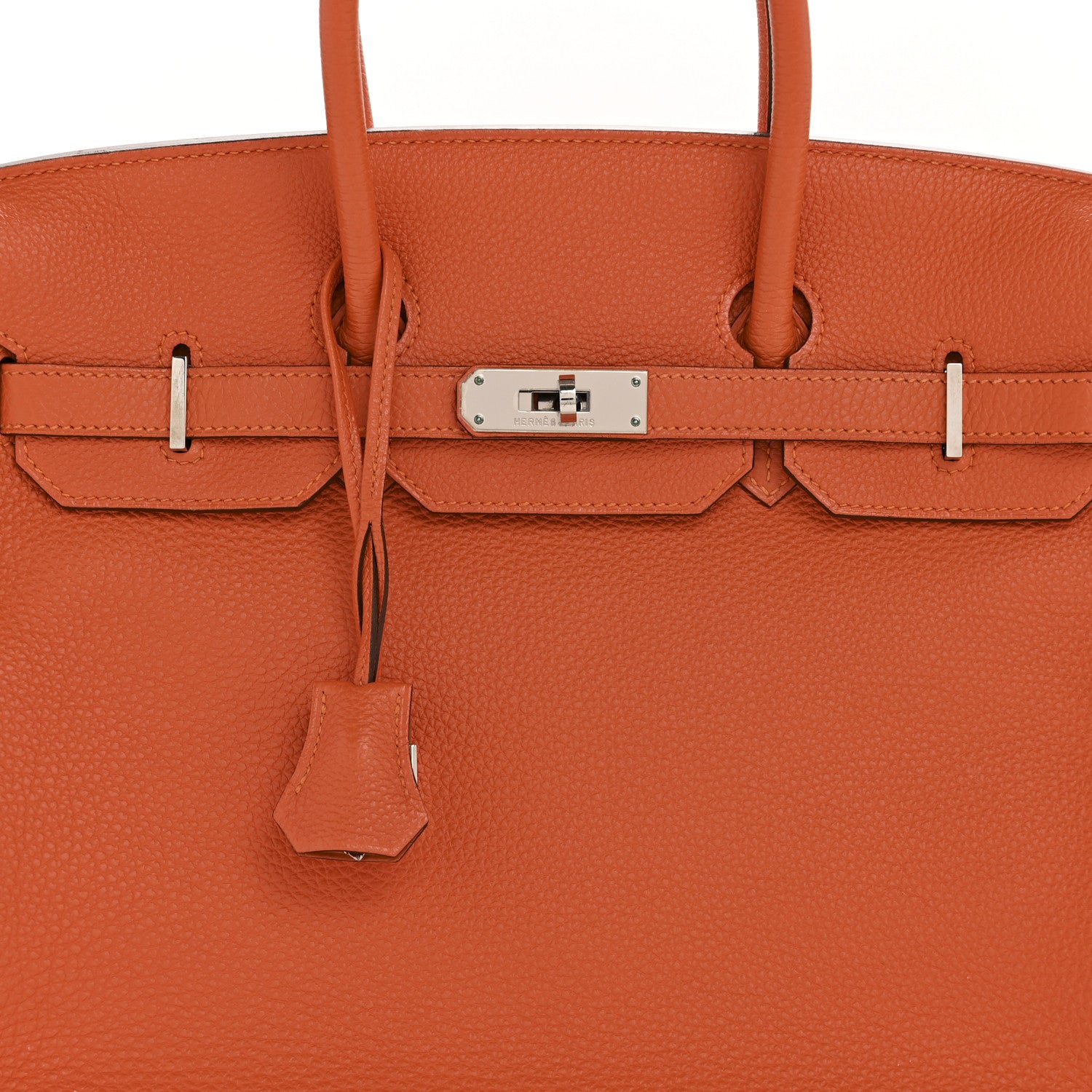 Togo Birkin 35 Orange