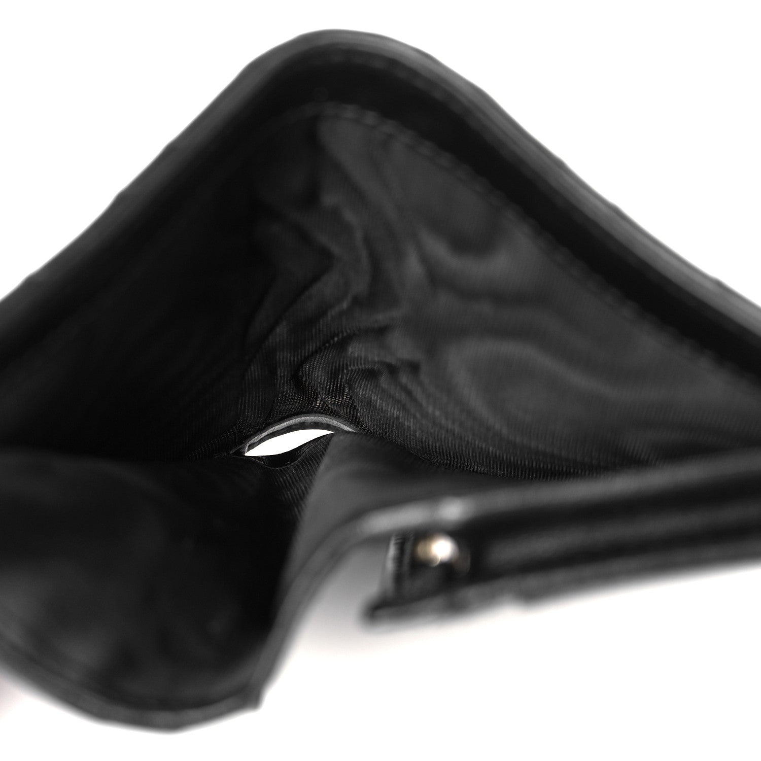 Calfskin Matelasse GG Marmont Card Case Wallet Black