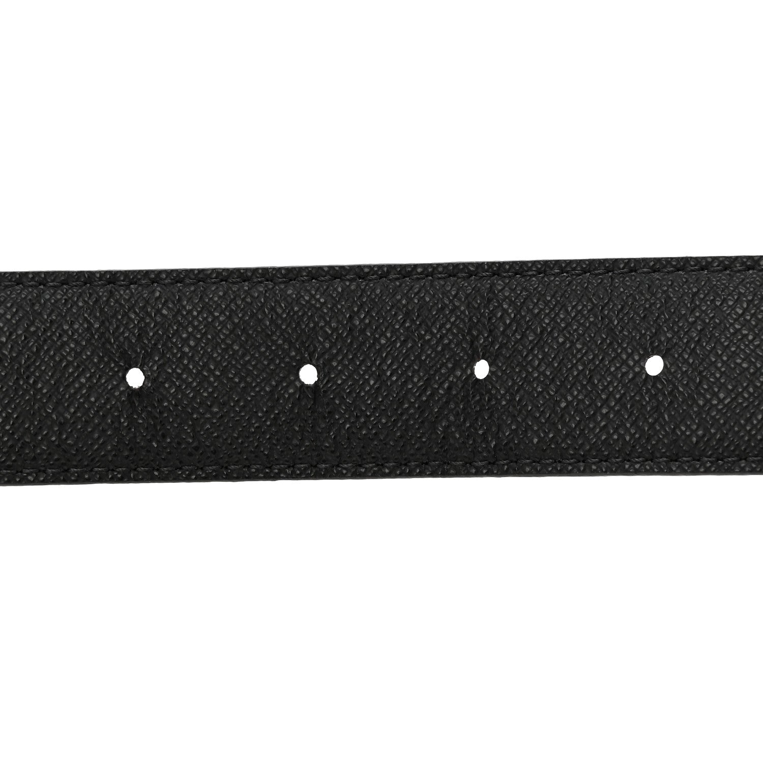 Calfskin Monogram 30mm LV Initiales Reversible Belt 85 34 Black